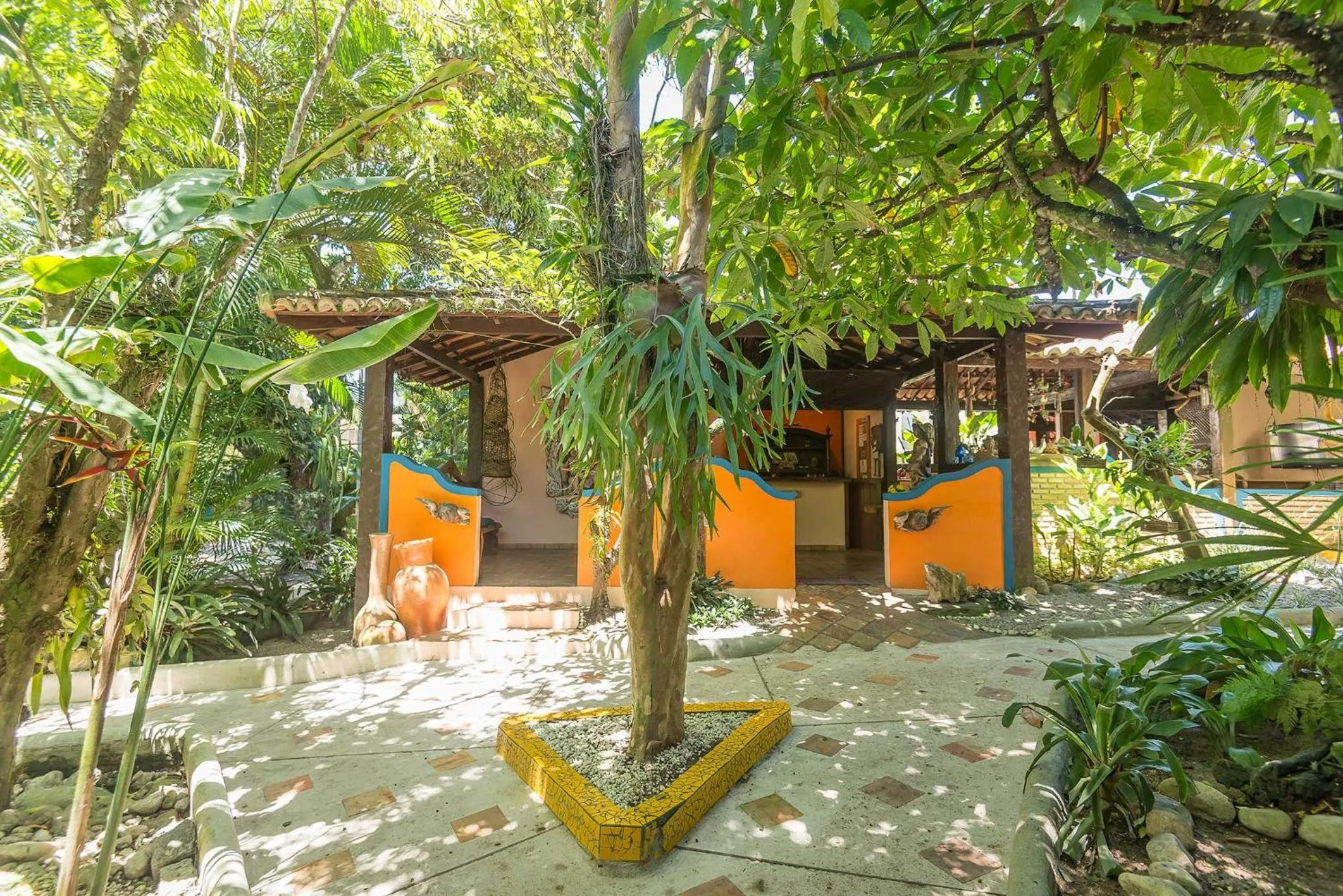 Garden in Pousada Bemvirá