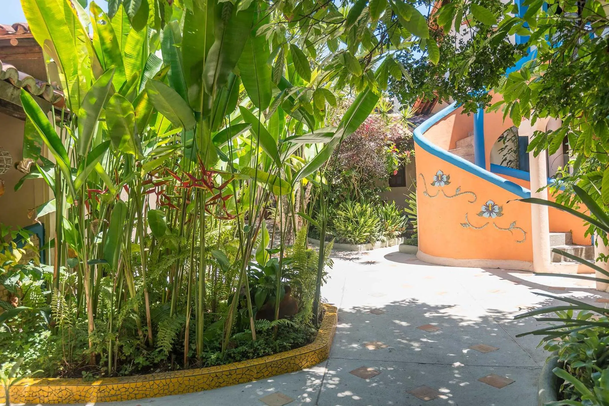 Garden in Pousada Bemvirá