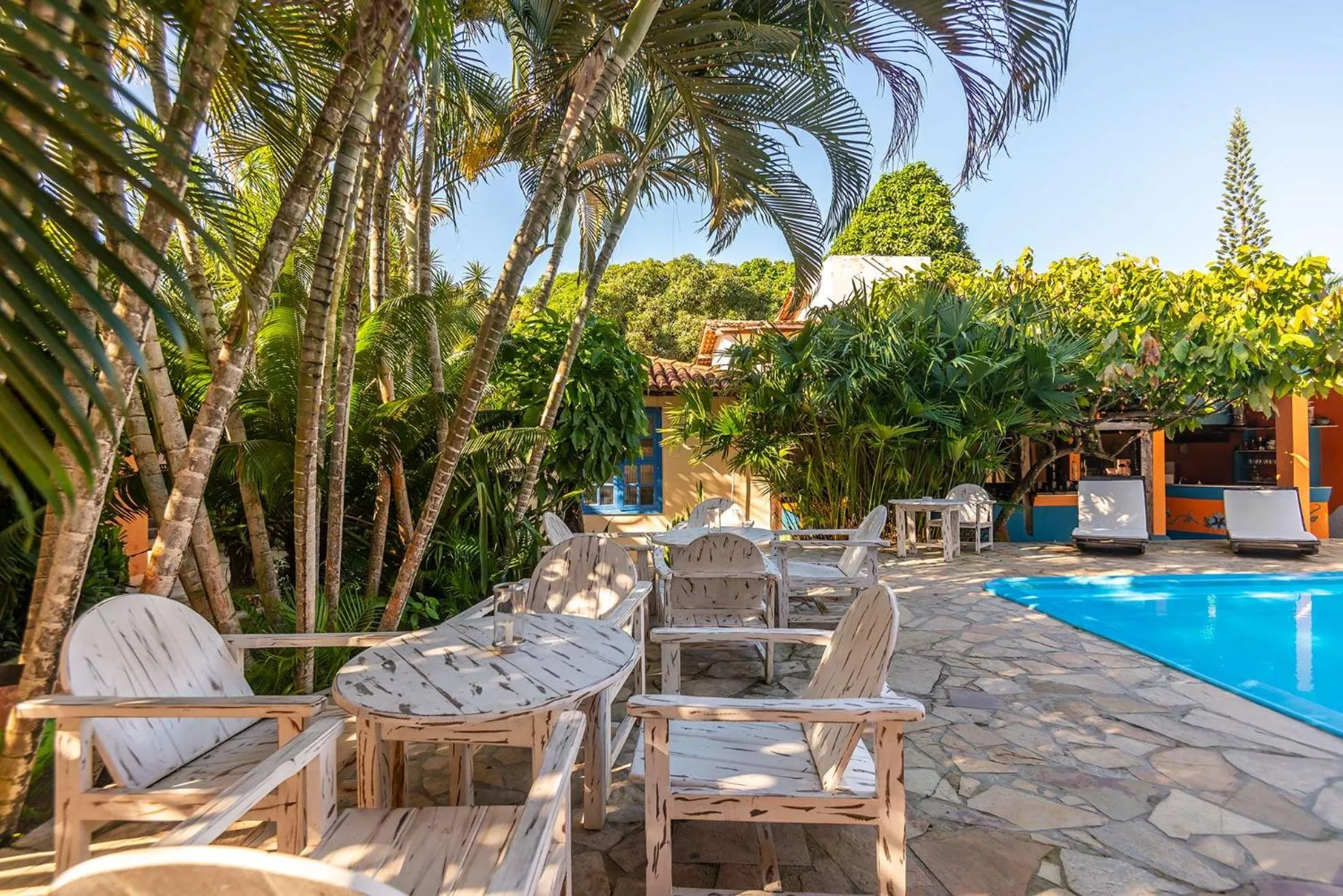 Patio in Pousada Bemvirá