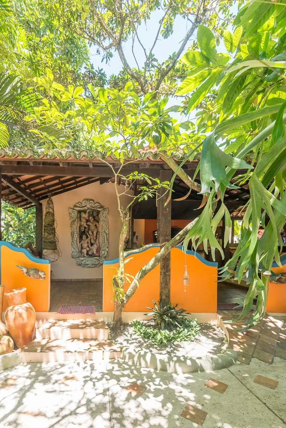 Garden in Pousada Bemvirá