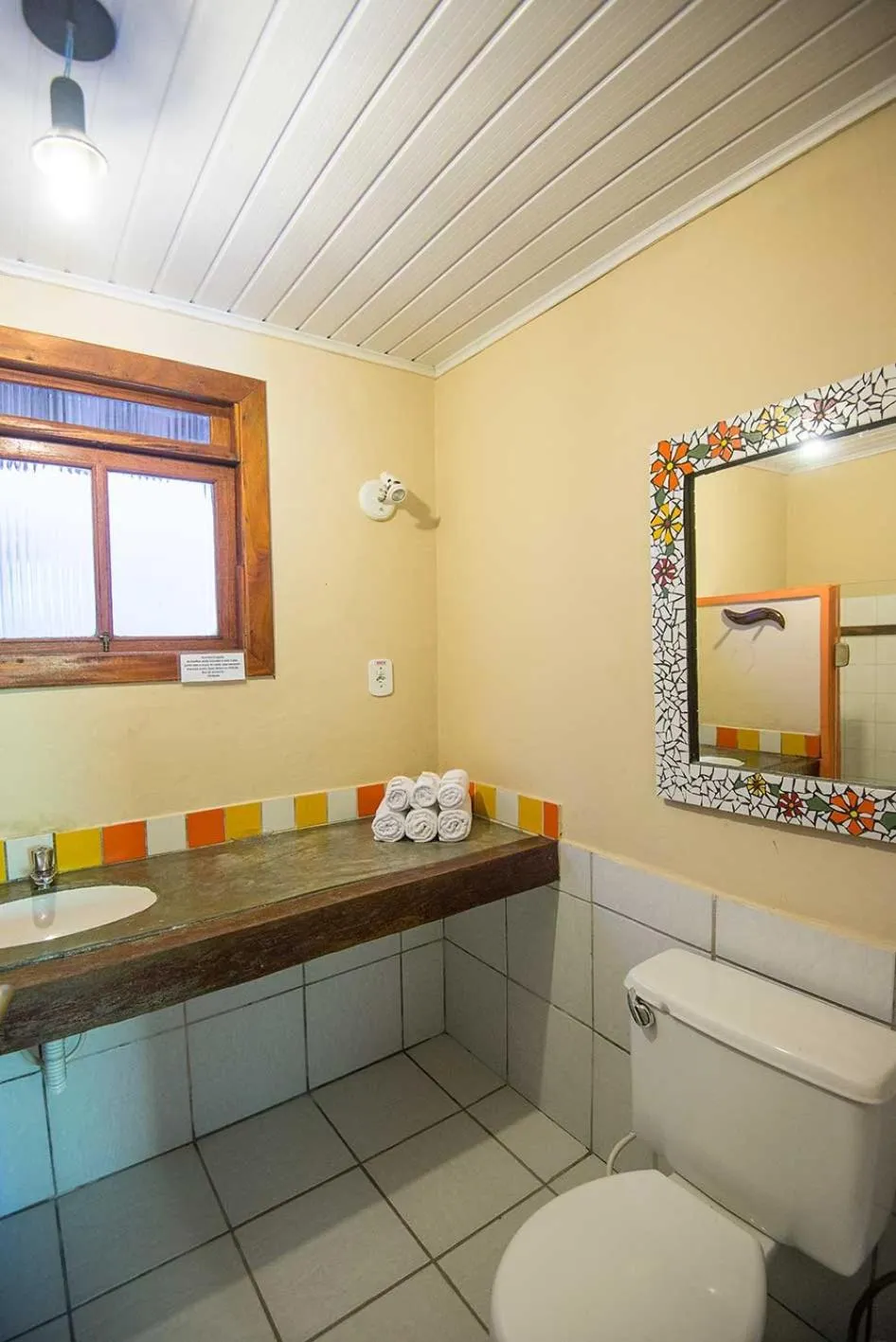 Toilet in Pousada Bemvirá