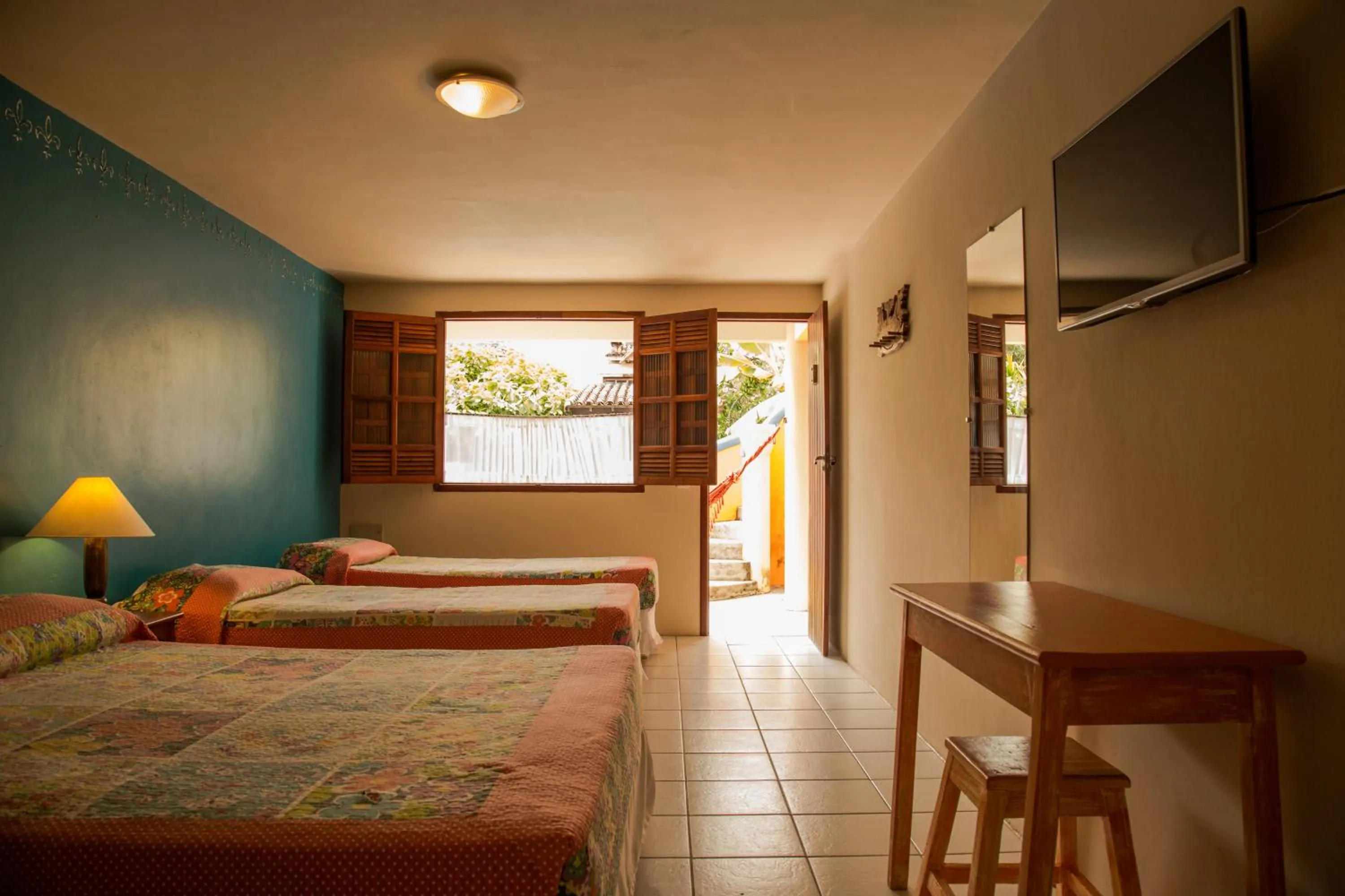 Bedroom, Bed in Pousada Bemvirá