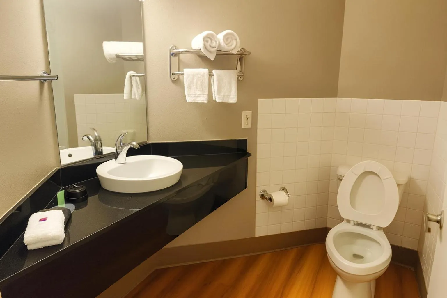 Toilet in Motel 6-Brooklyn Center, MN - Minneapolis