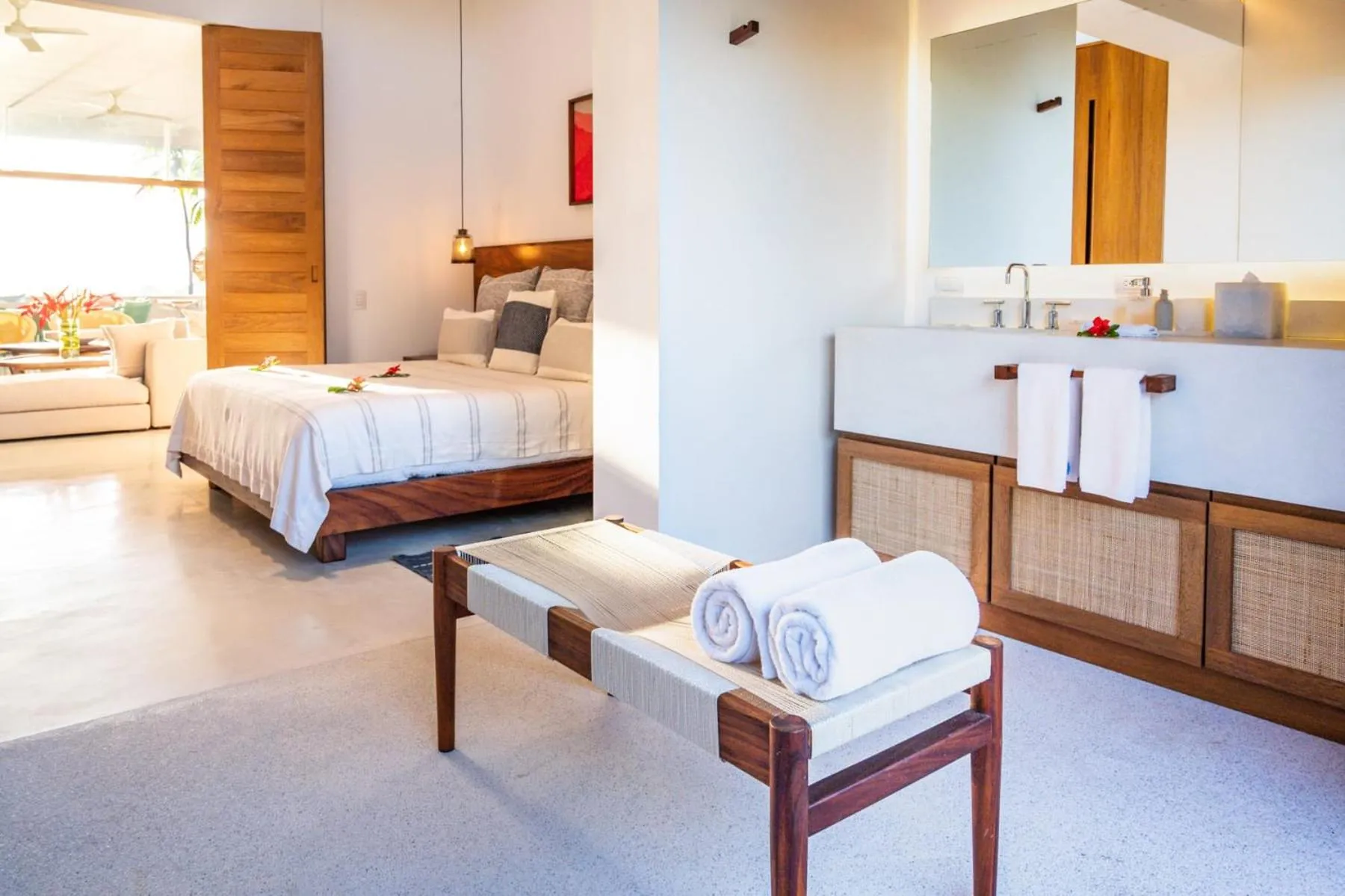 Bed in El Careyes Club & Residences