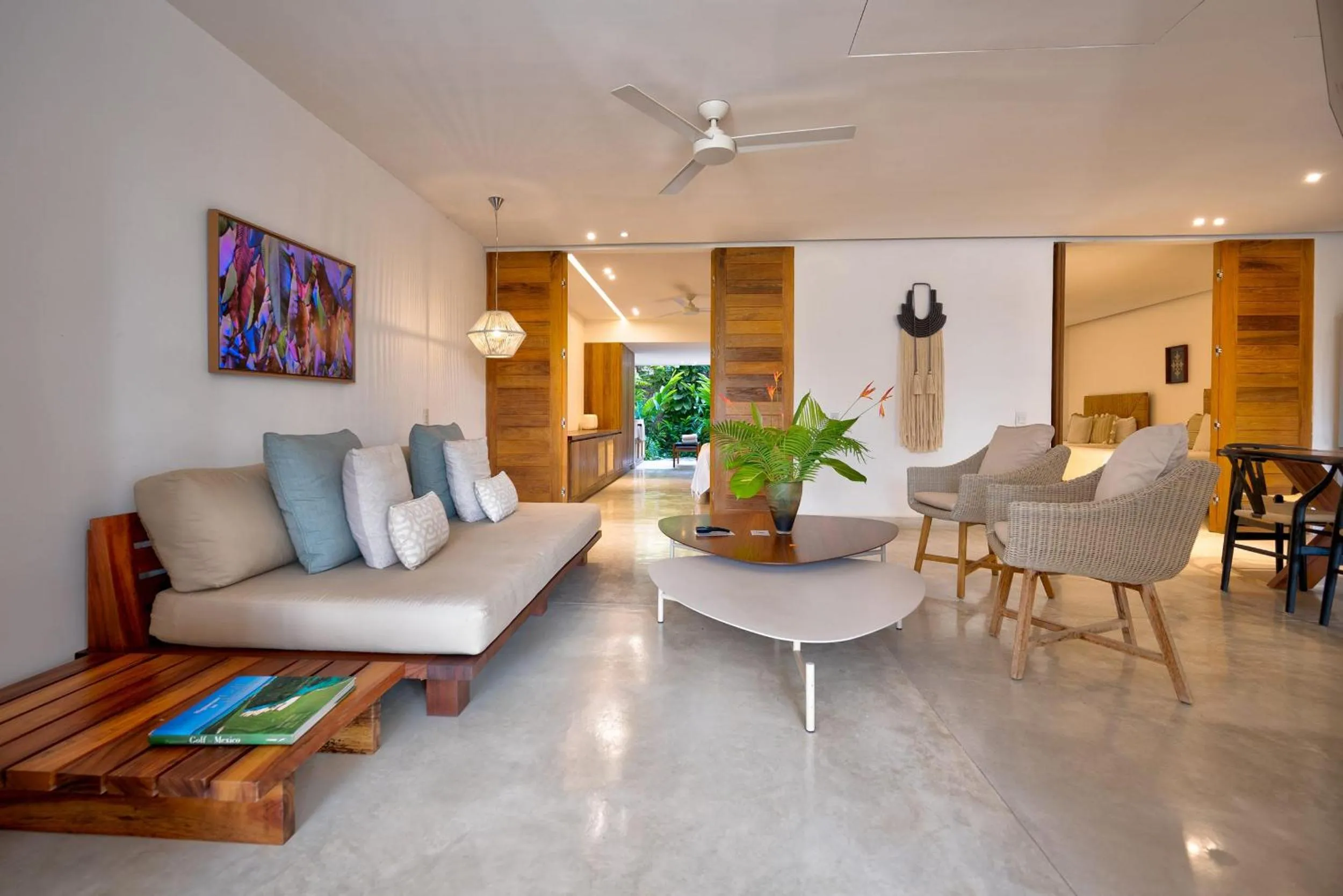 Living room in El Careyes Club & Residences