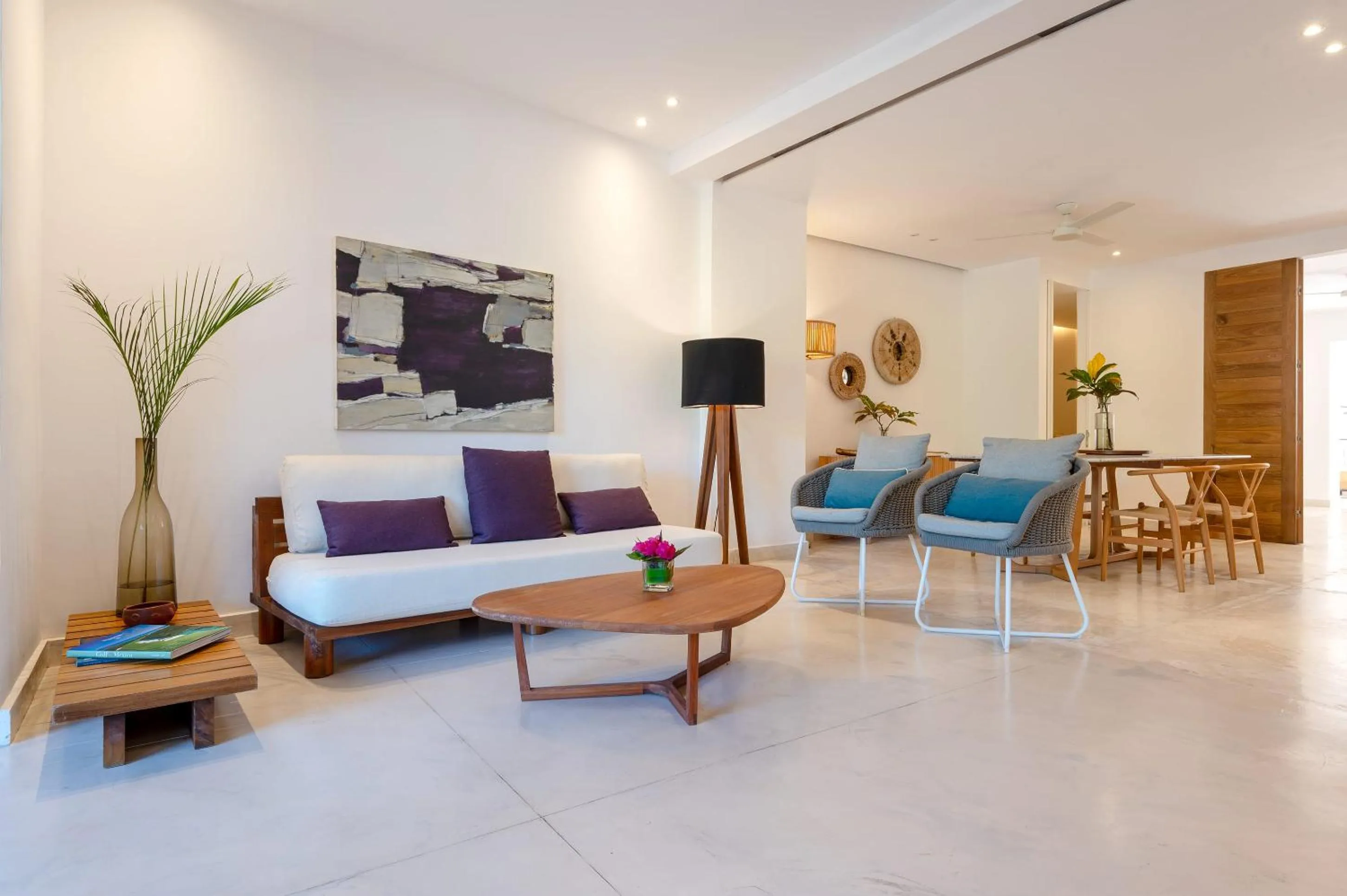 Living room in El Careyes Club & Residences