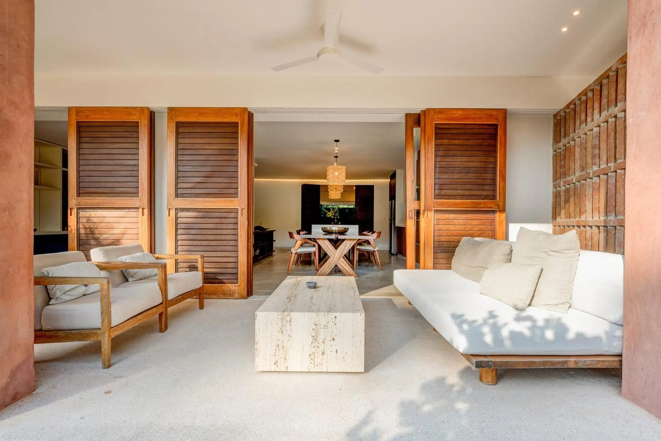 Living room in El Careyes Club & Residences
