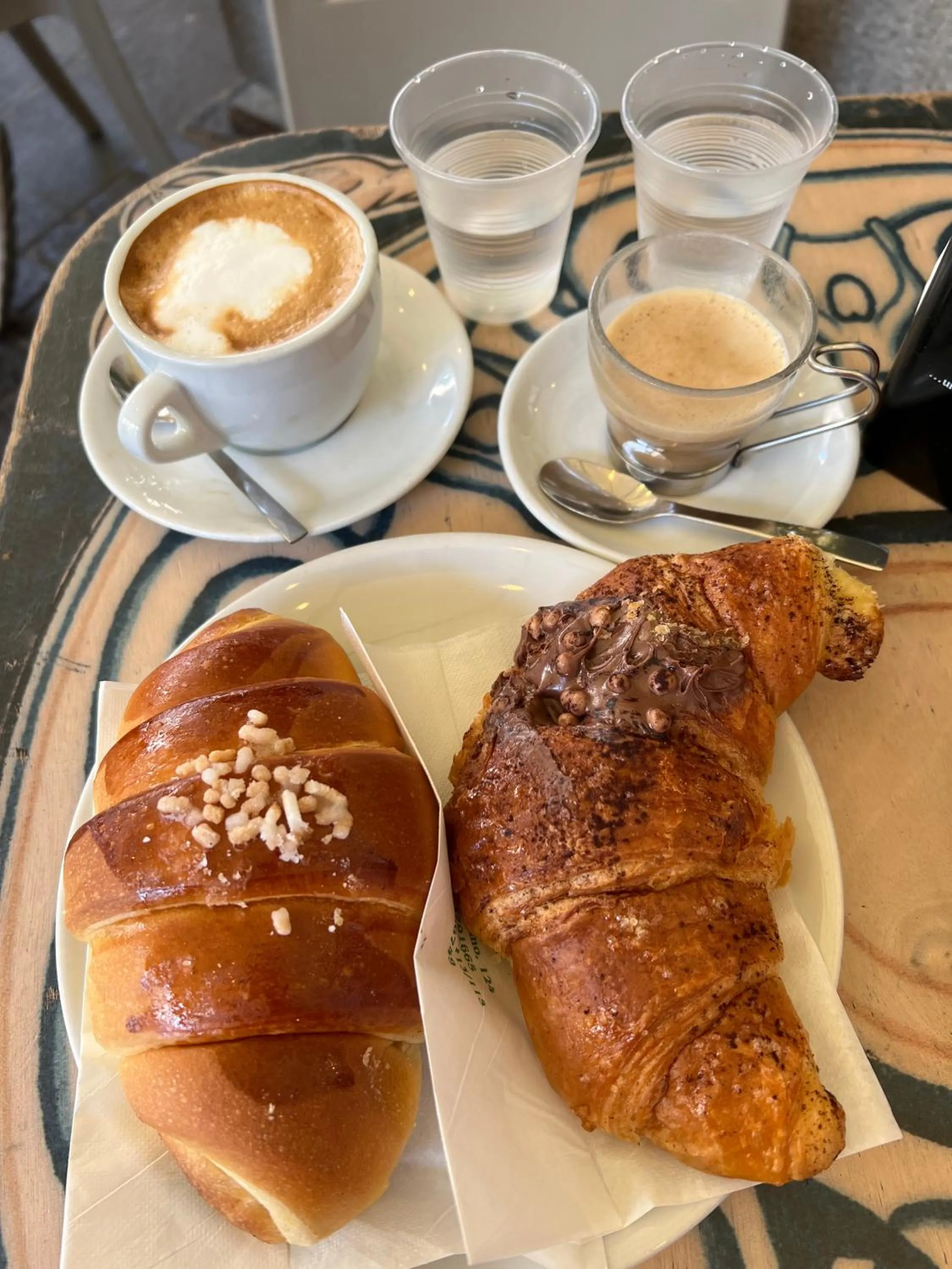 Italian breakfast in Wanda Bed&Breakfast