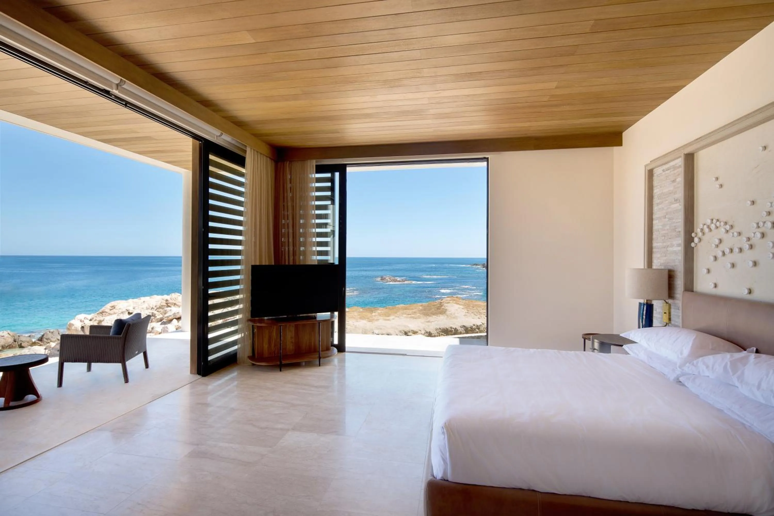 Beach, Bed in Chileno Bay Resort & Residences, Auberge Collection