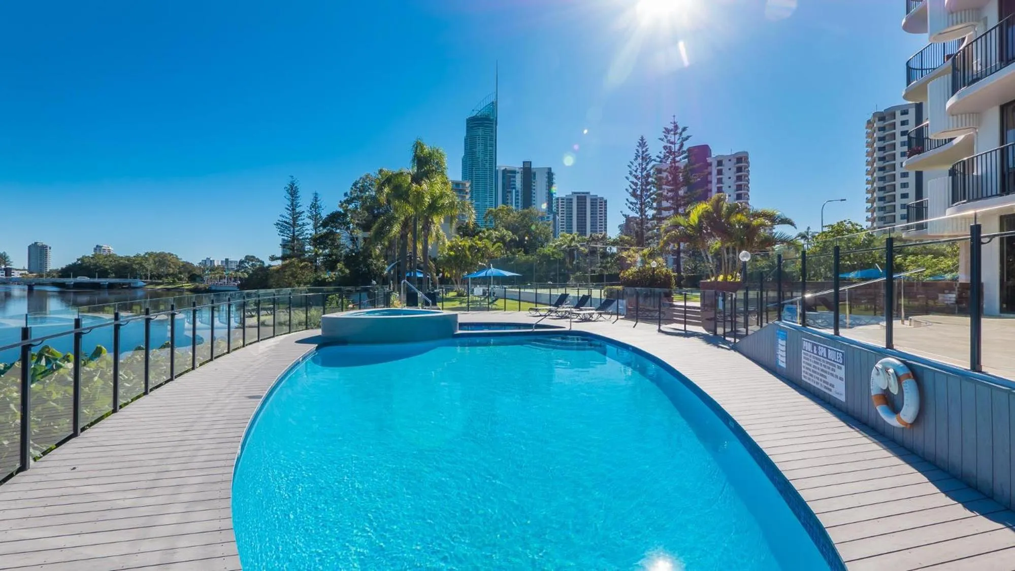 City view in Silverton Apartment Resort Surfers Paradise