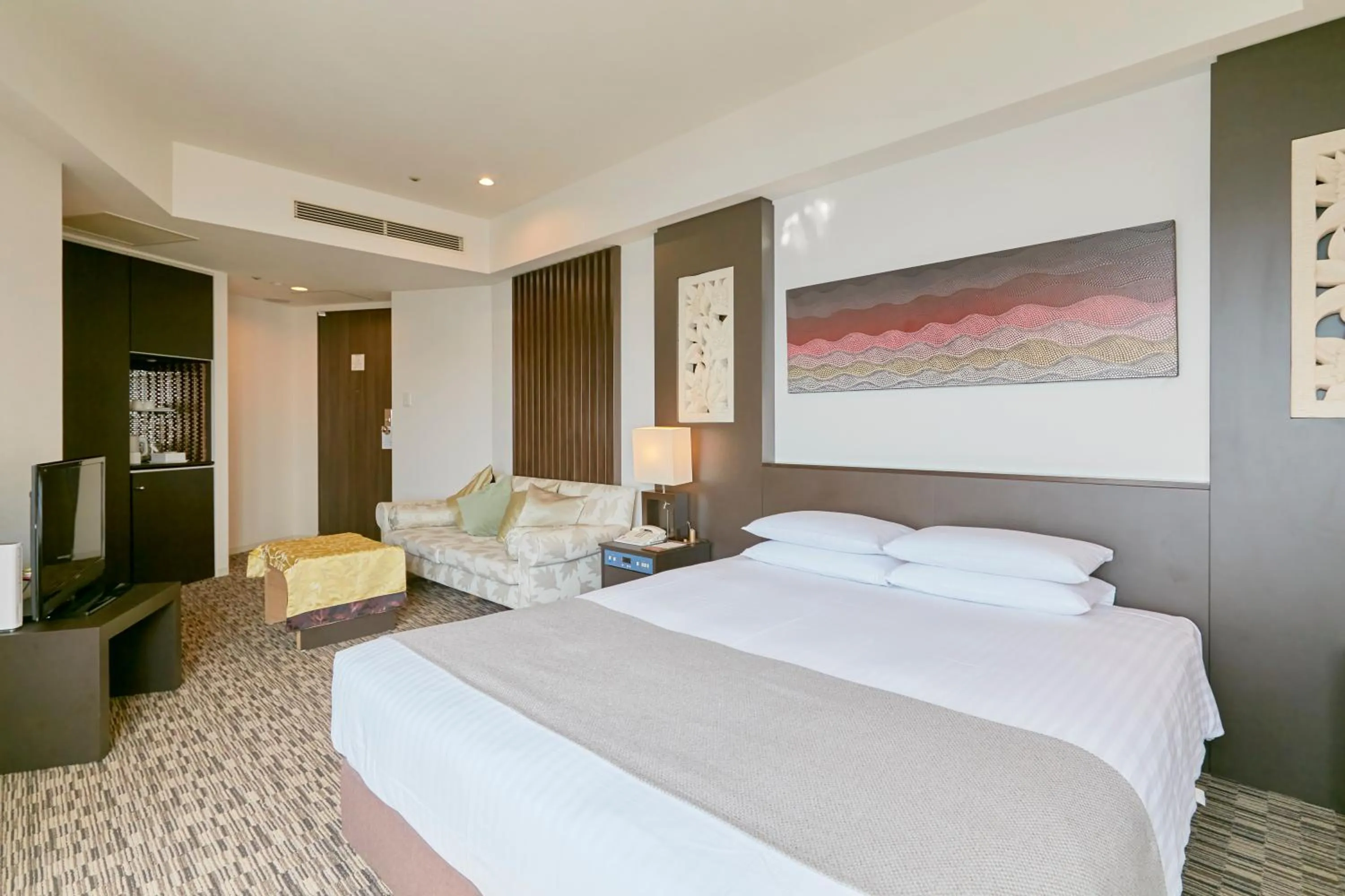 Bed in Hotel Seagull Tenpozan Osaka