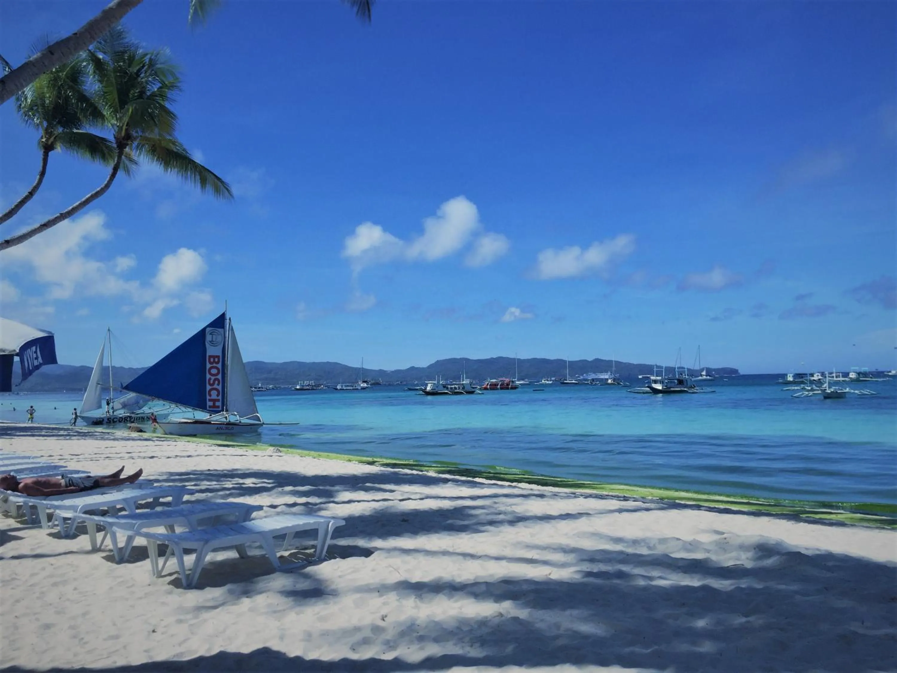 Sea view in Grand Blue Beach Hotel