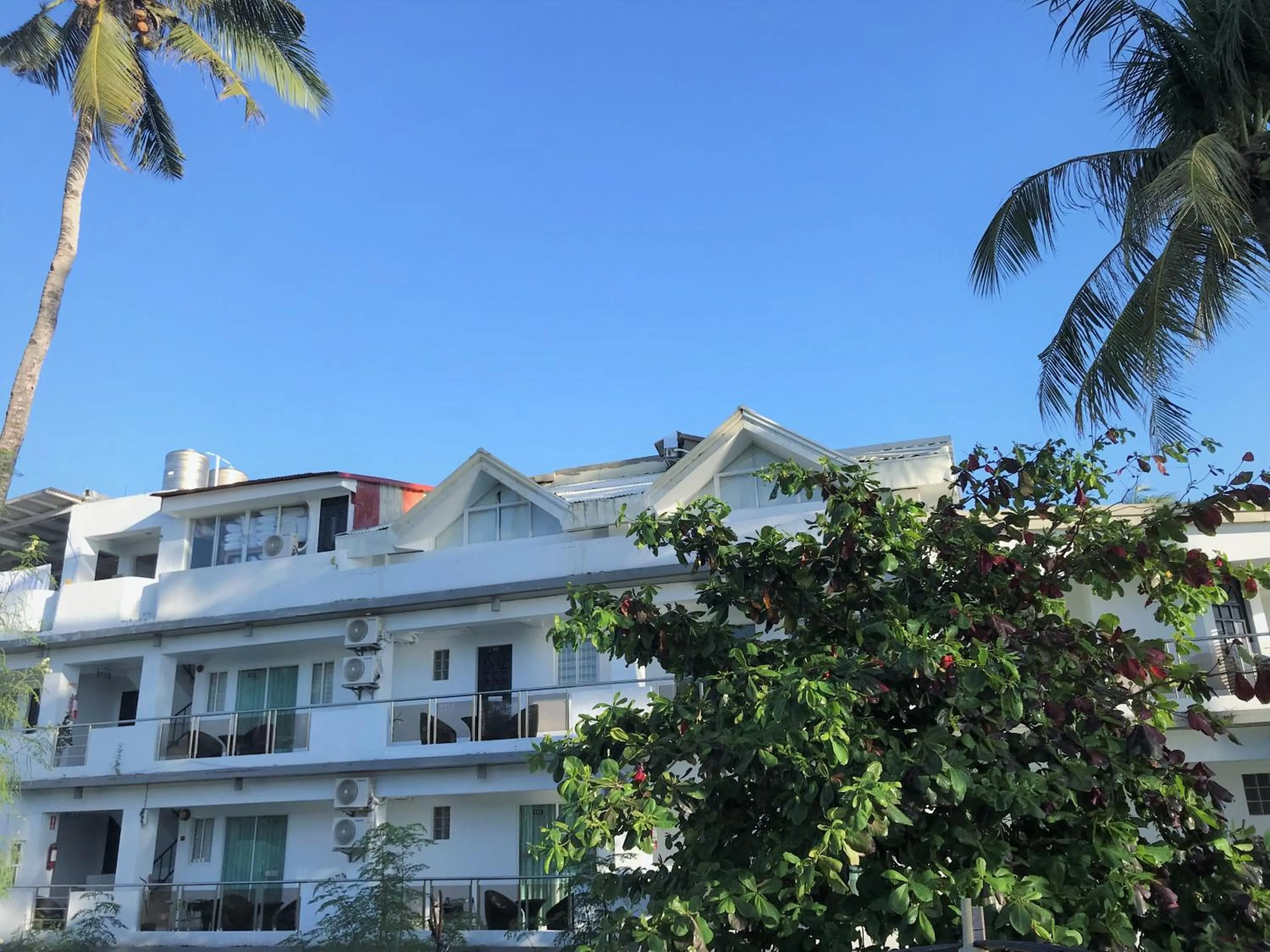 Property building in Grand Blue Beach Hotel