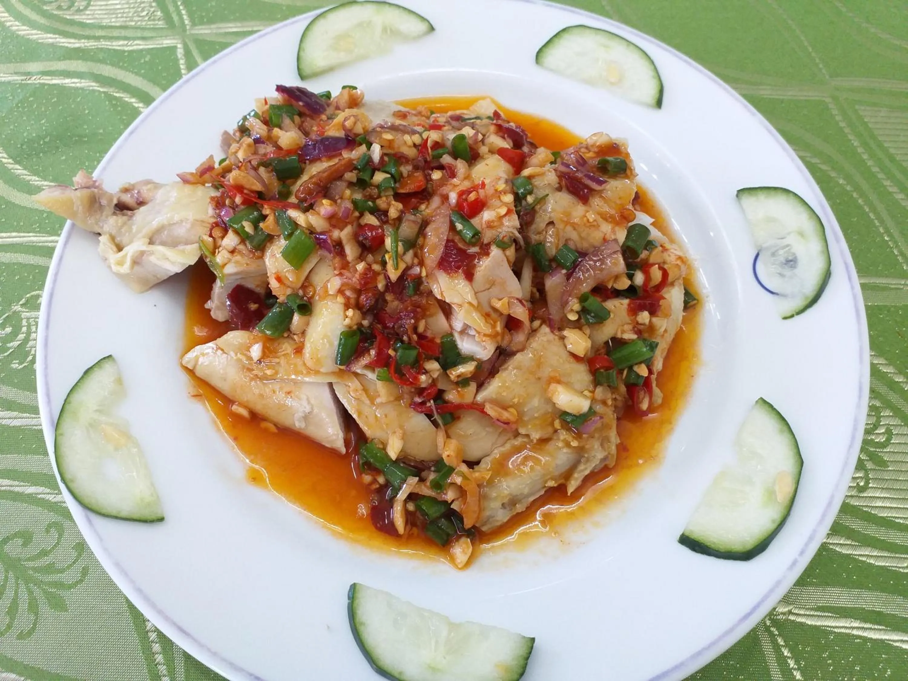 Lunch in Grand Blue Beach Hotel