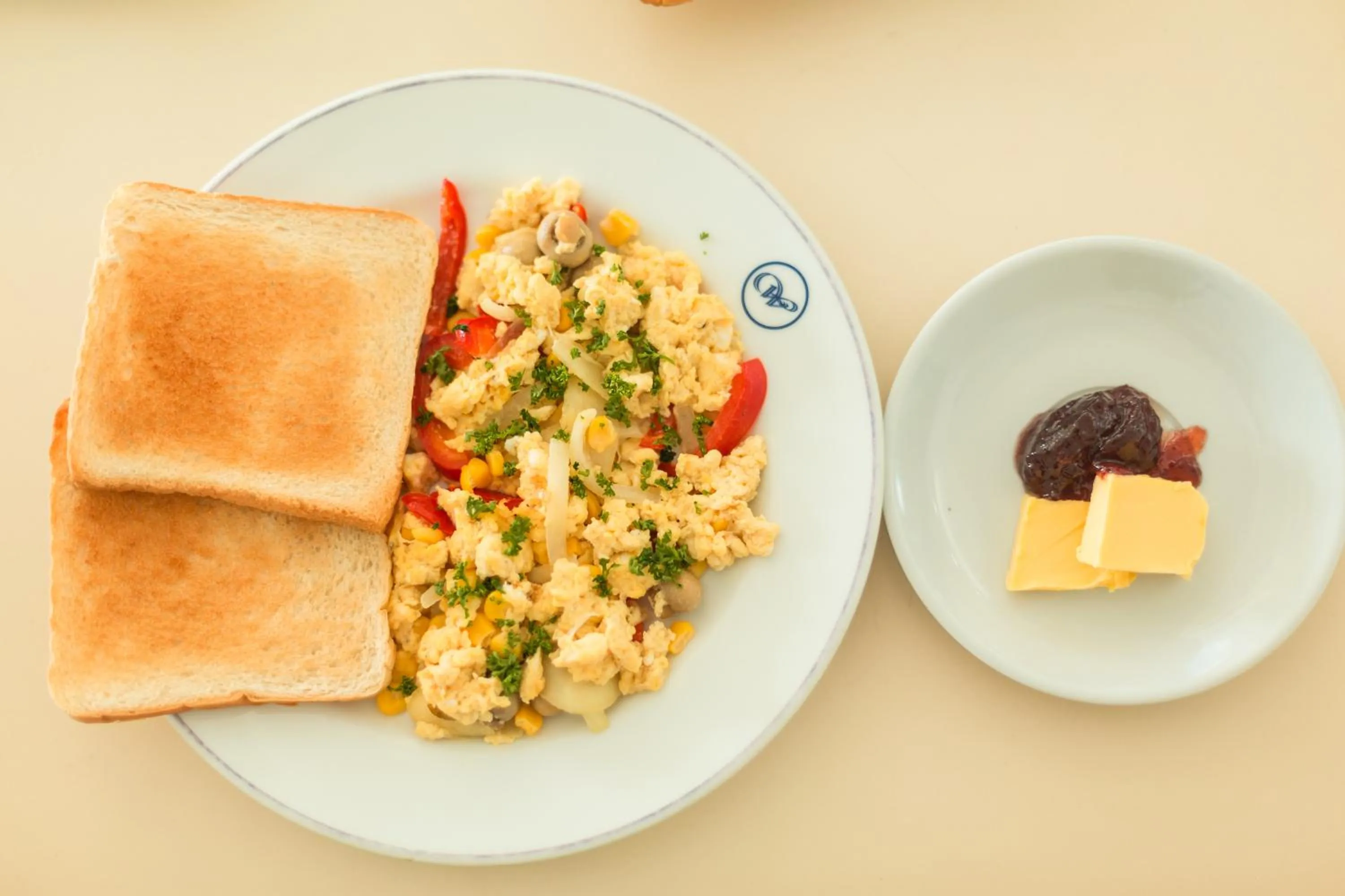 Breakfast in Grand Blue Beach Hotel