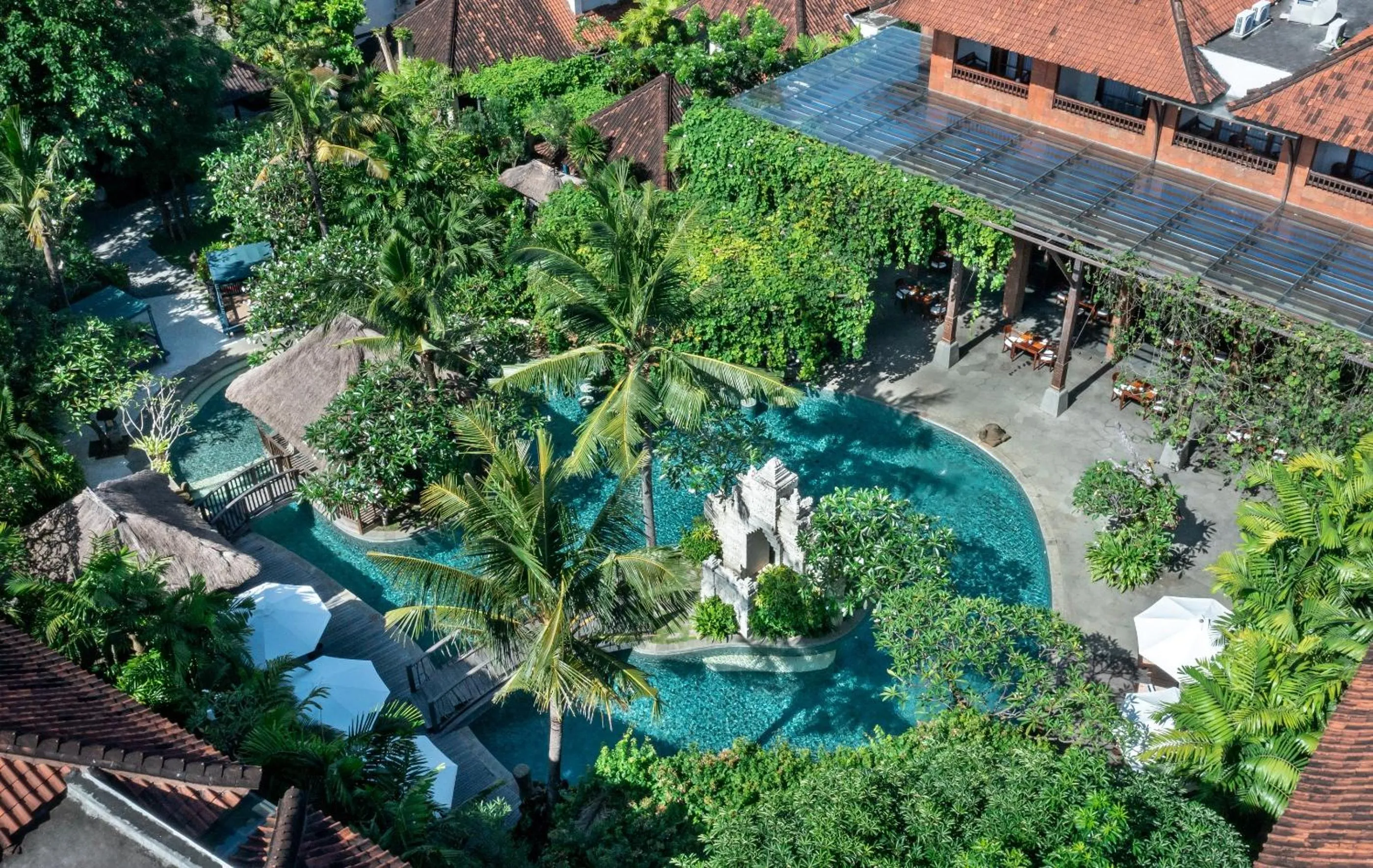 Swimming pool in The Alantara Sanur