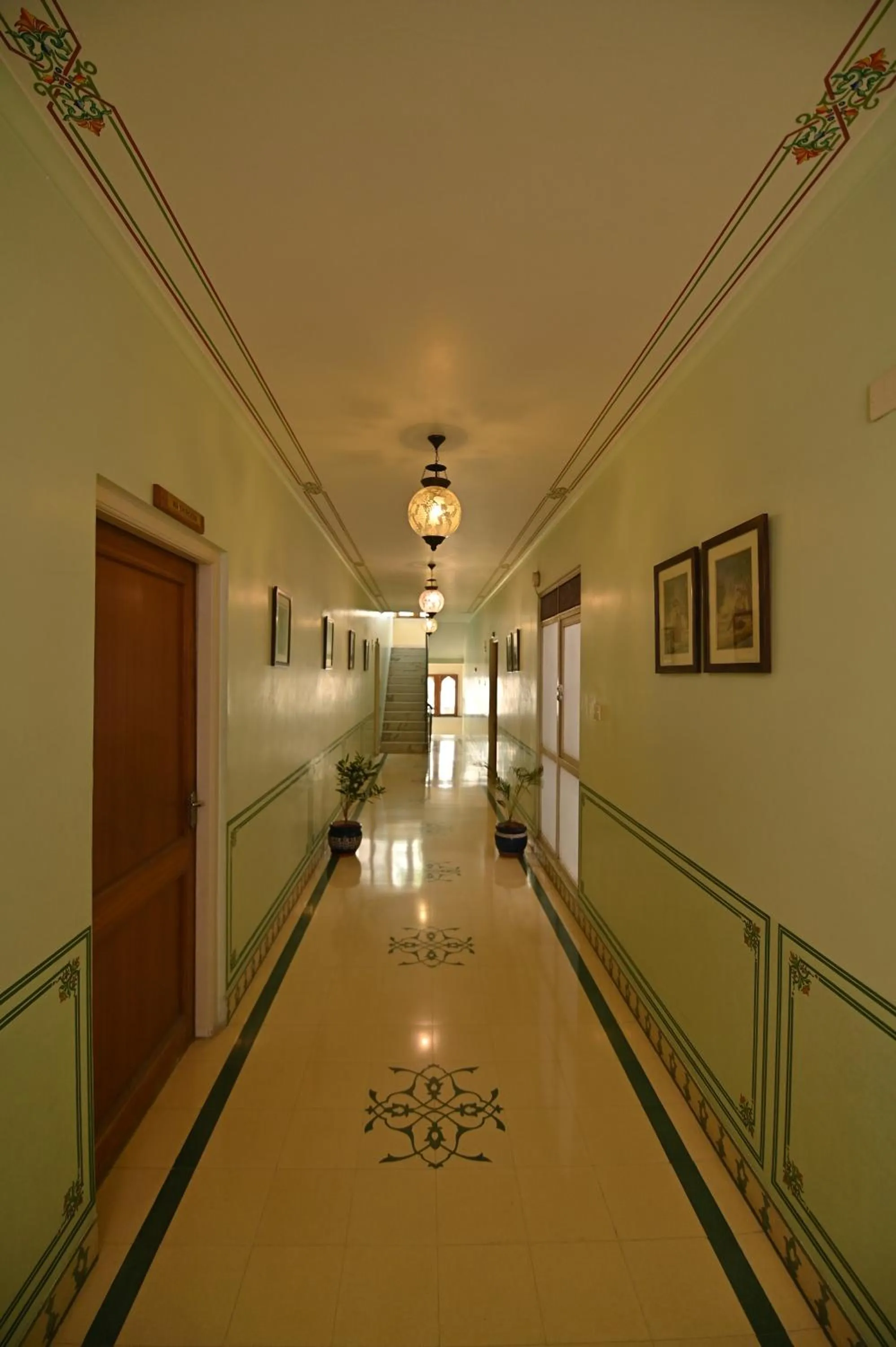 Lobby or reception in Om Niwas Suite Hotel