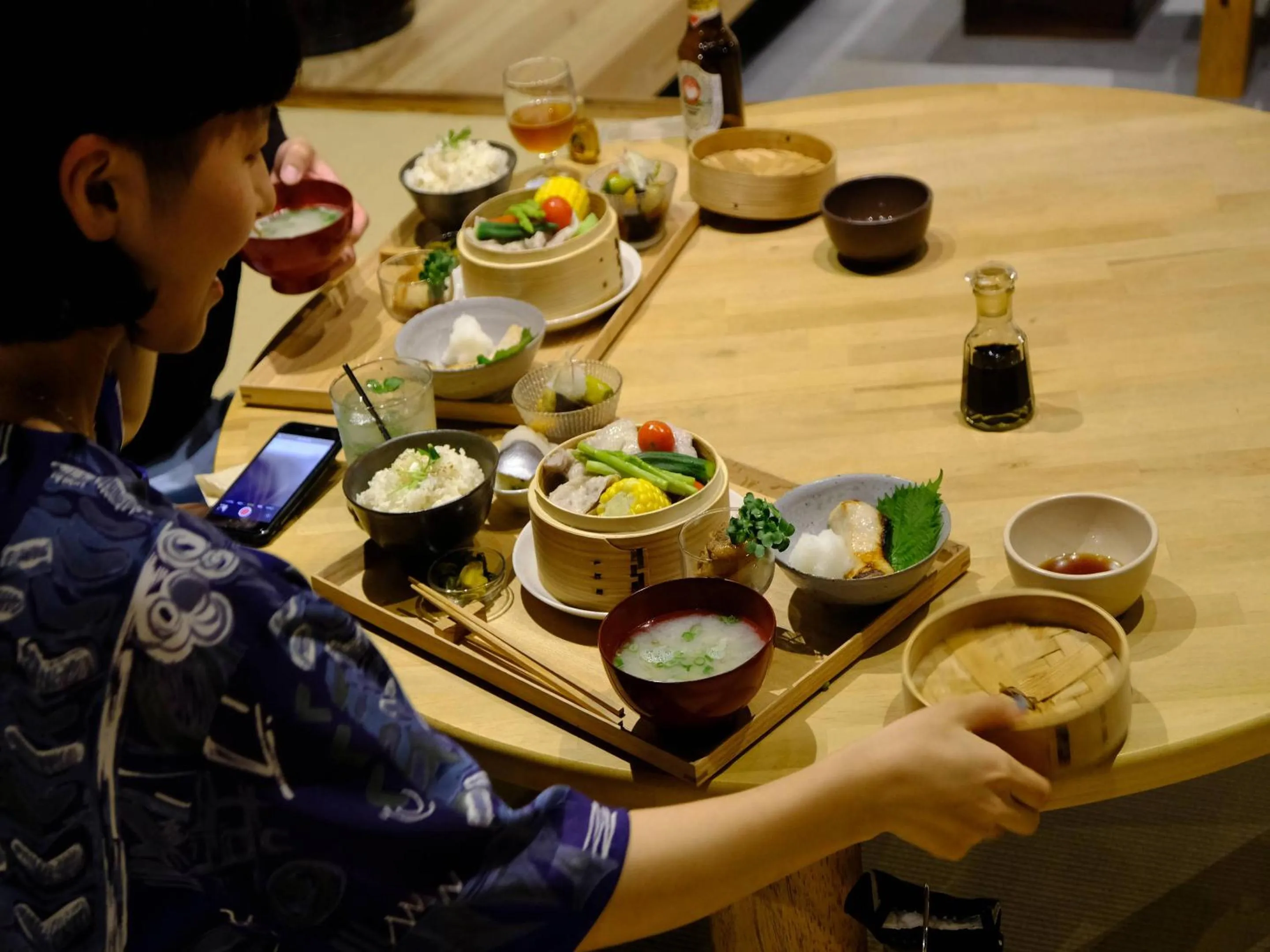 Meals in Hostel & Tatami Bar Uchikobare -内子晴れ-