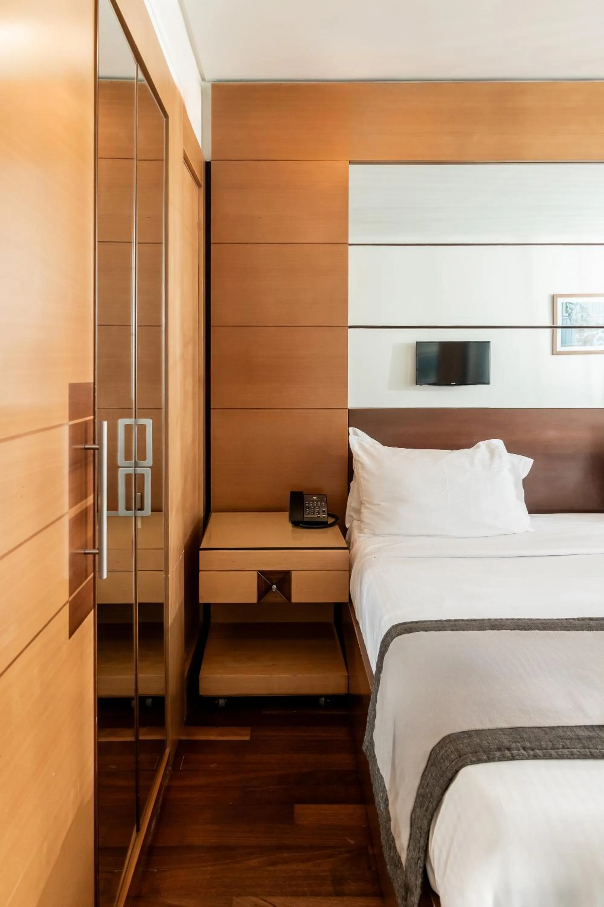 Bed in Coral Beach Hotel And Resort Beirut