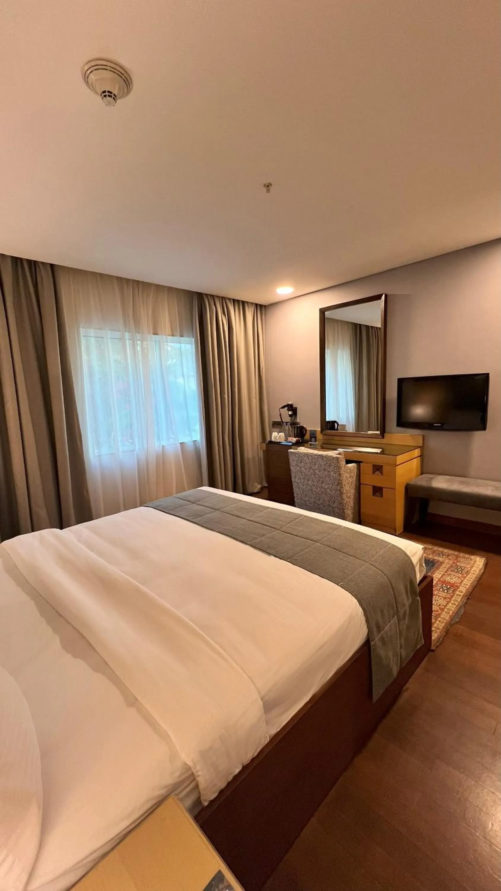 Bed in Coral Beach Hotel And Resort Beirut