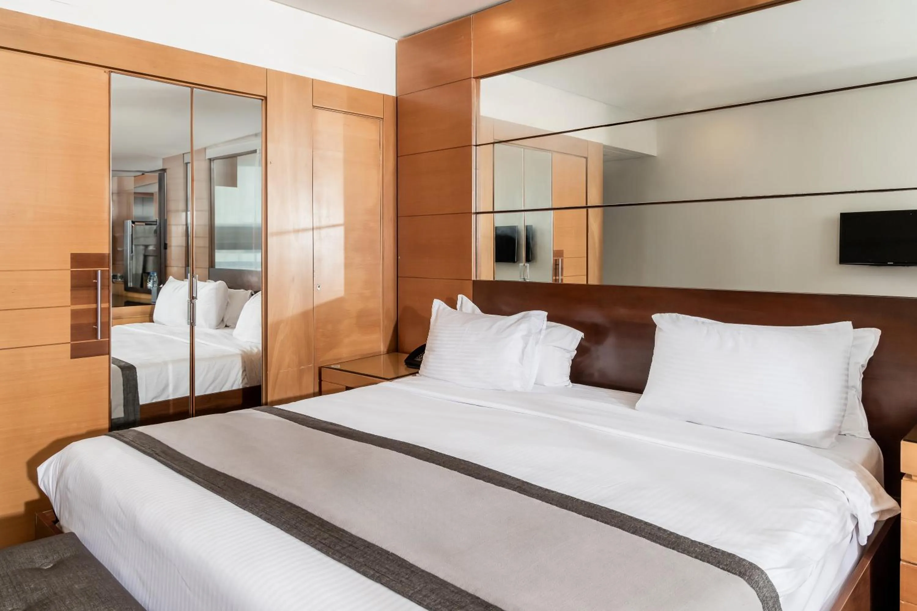 Bed in Coral Beach Hotel And Resort Beirut