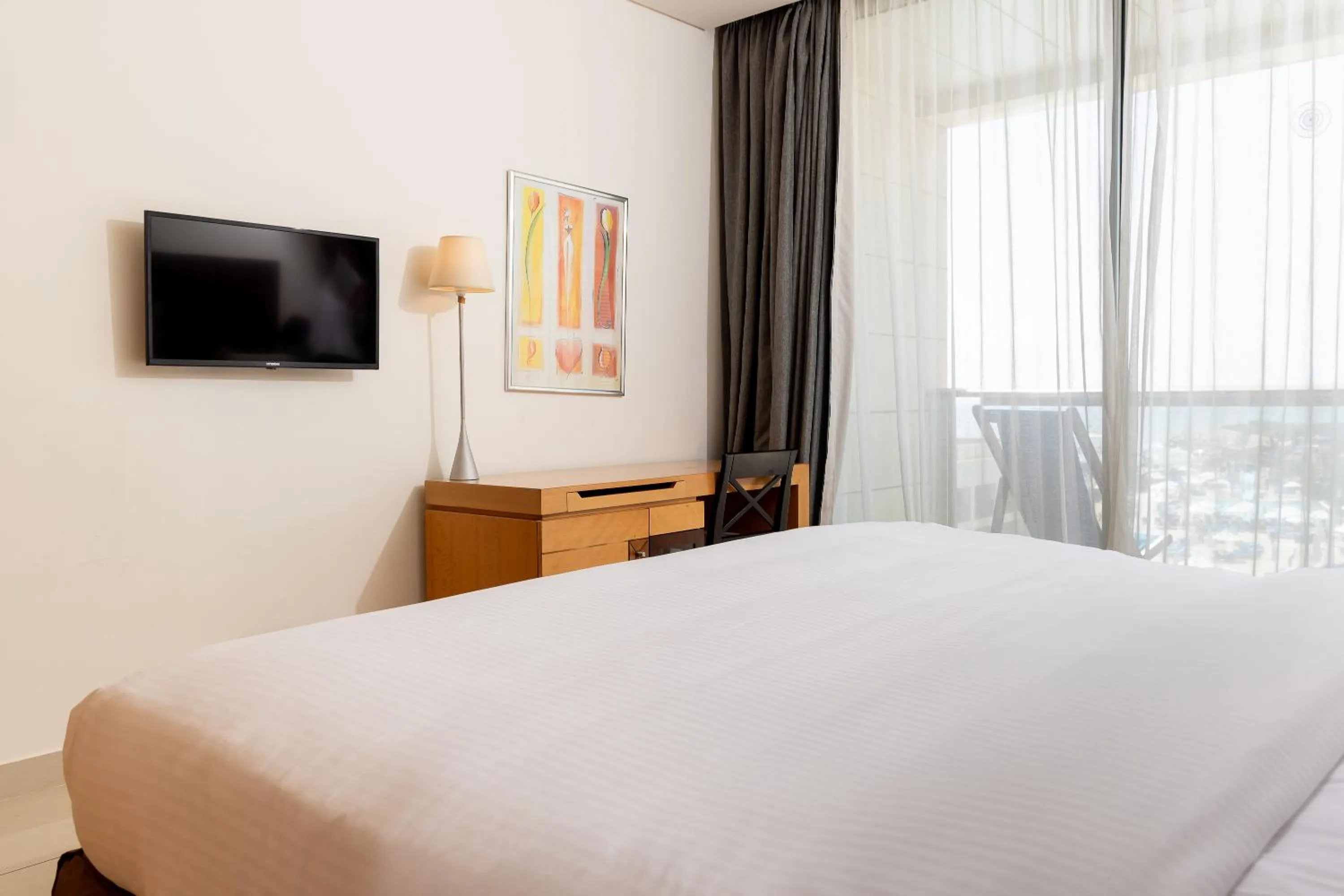 Bed in Coral Beach Hotel And Resort Beirut