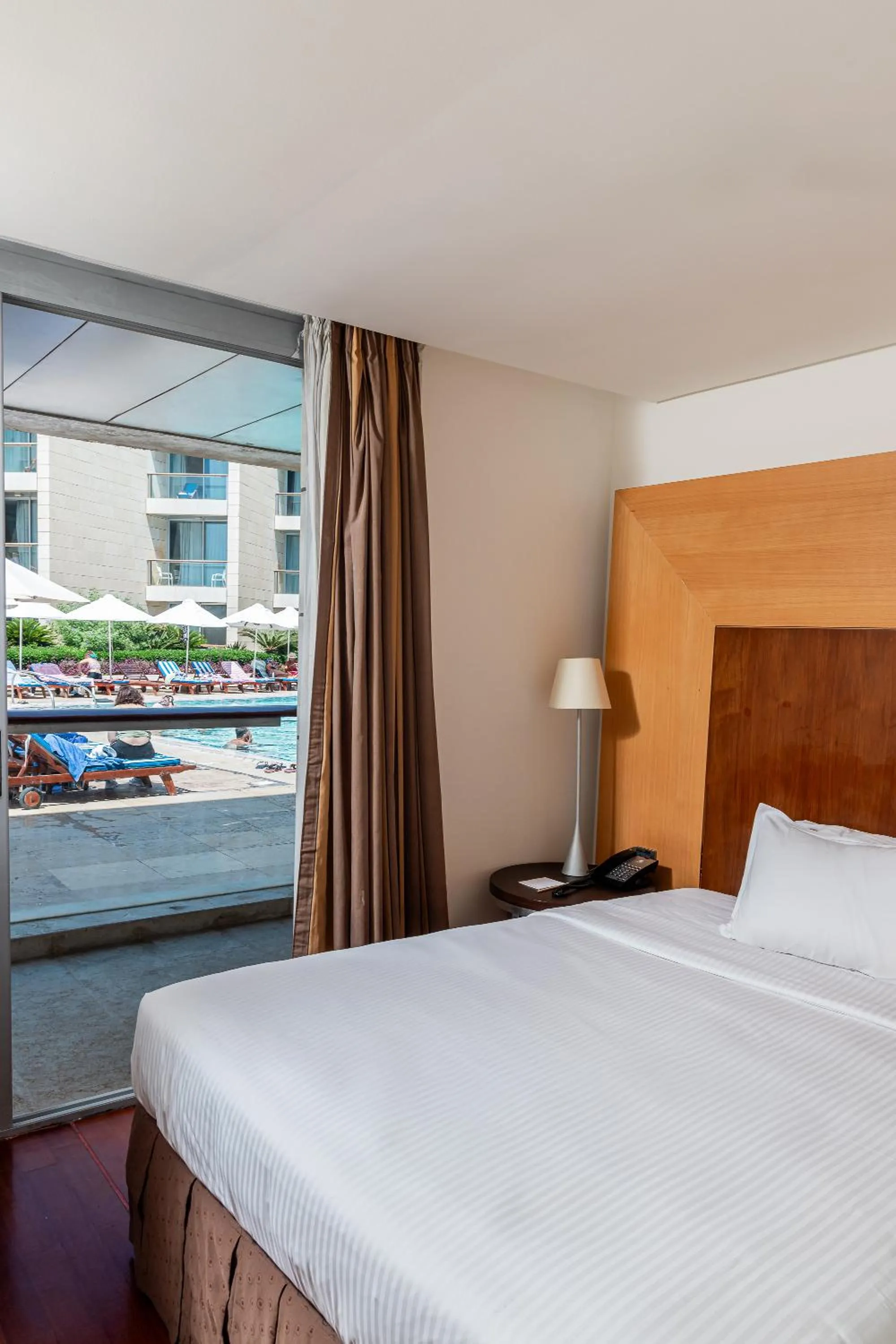 Bed in Coral Beach Hotel And Resort Beirut