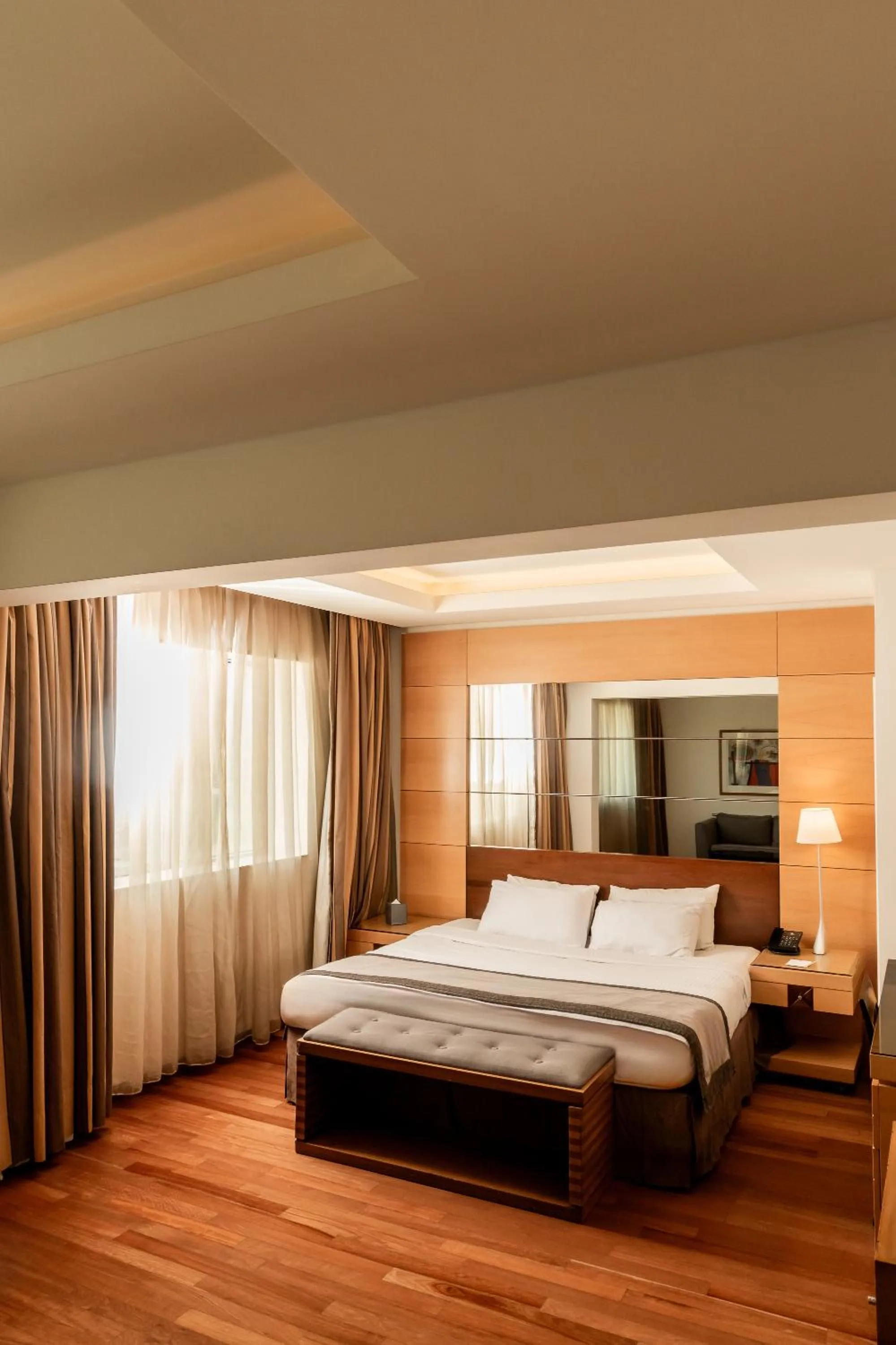 Bed in Coral Beach Hotel And Resort Beirut