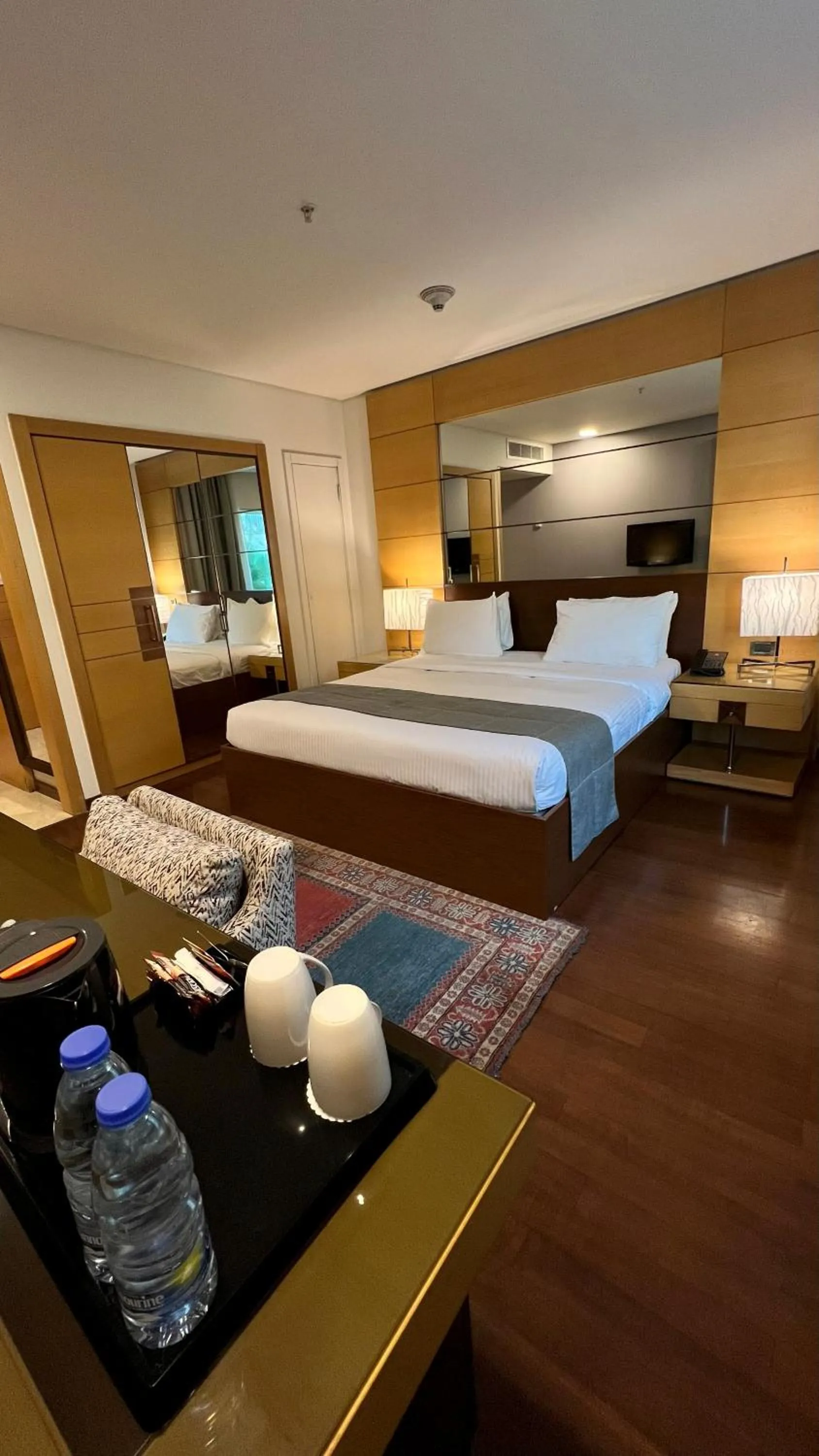 Bed in Coral Beach Hotel And Resort Beirut