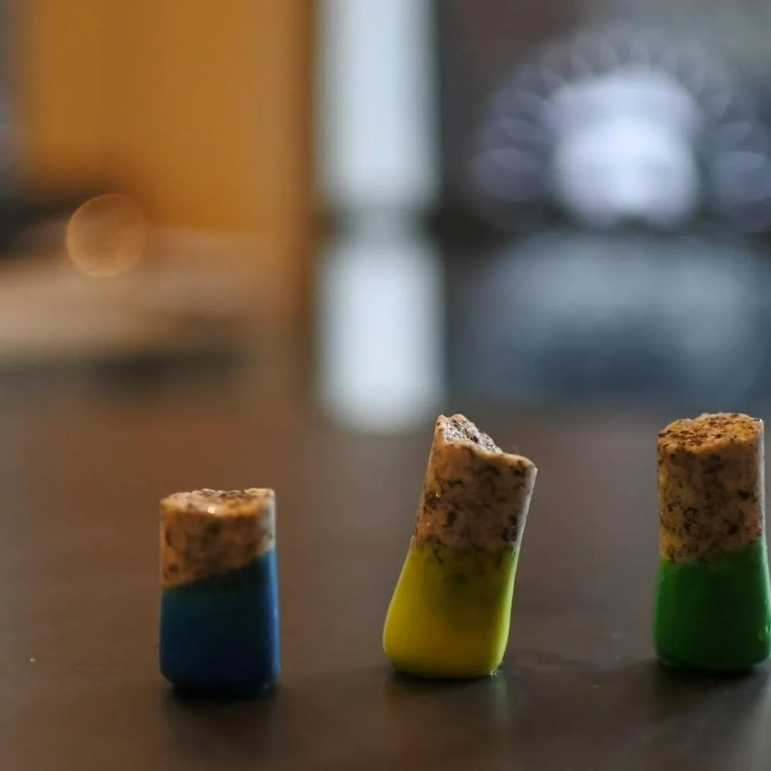 Decorative detail in Sunny Day Hostel