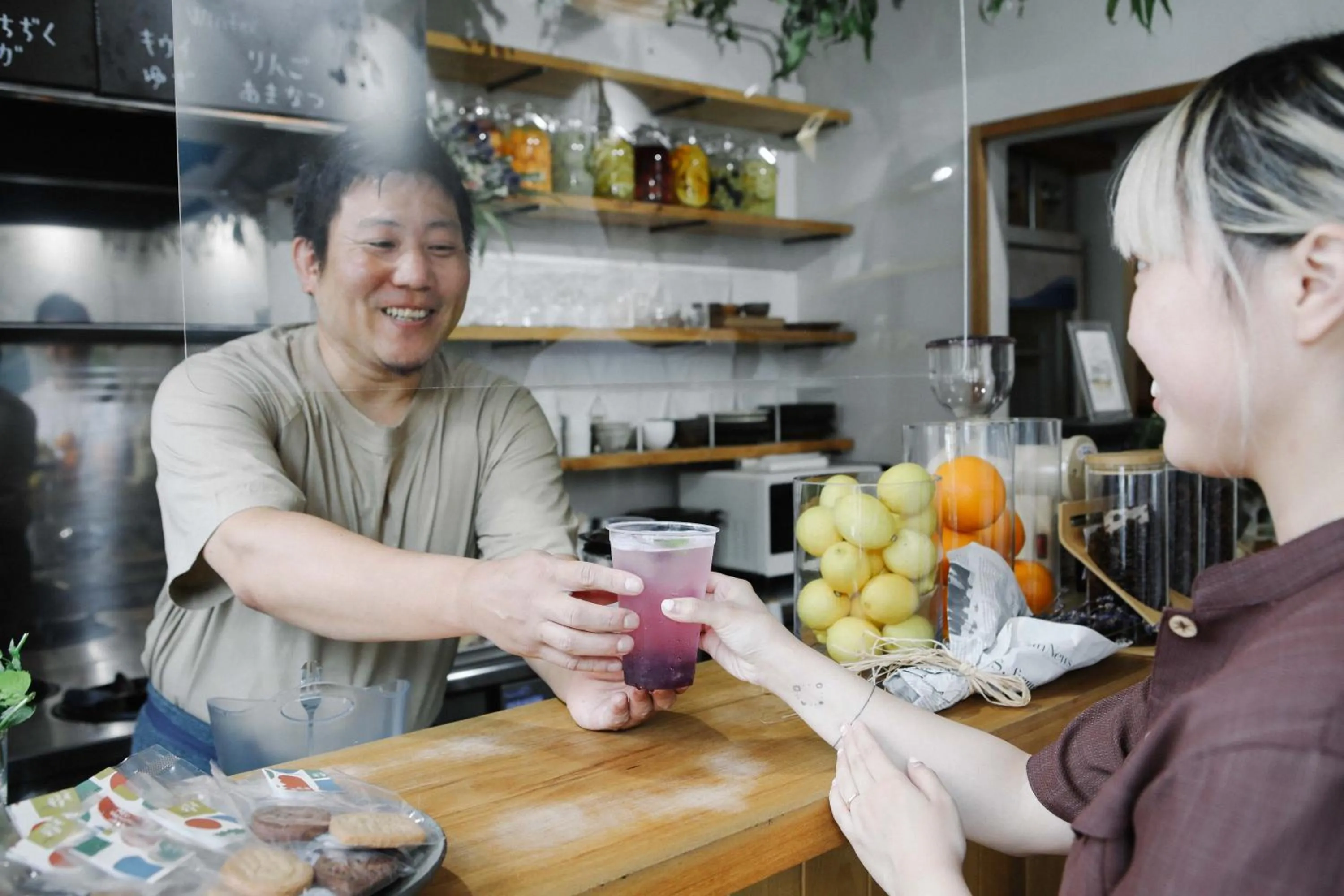 Staff in Sunny Day Hostel