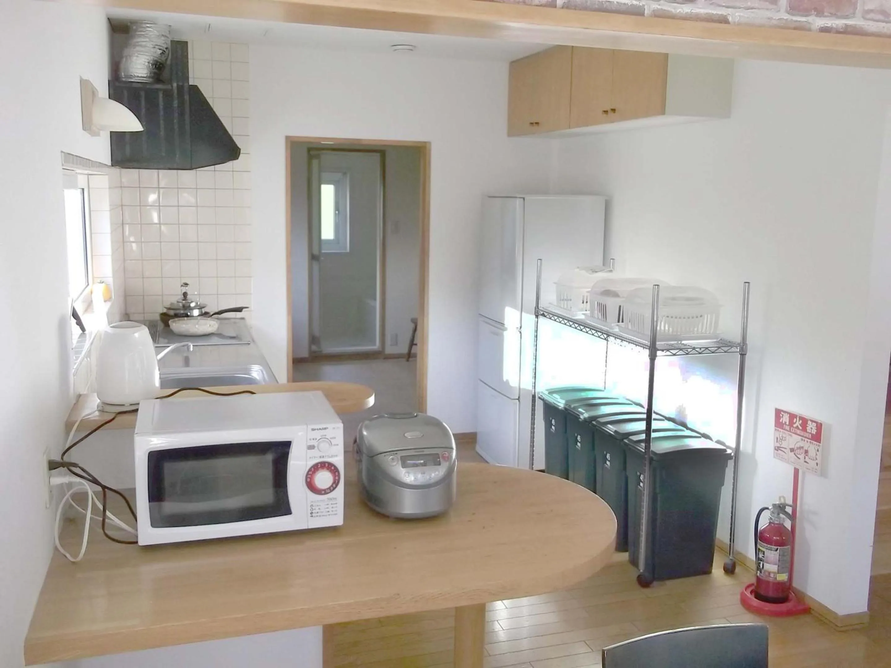 Kitchen or kitchenette in Pension Yu