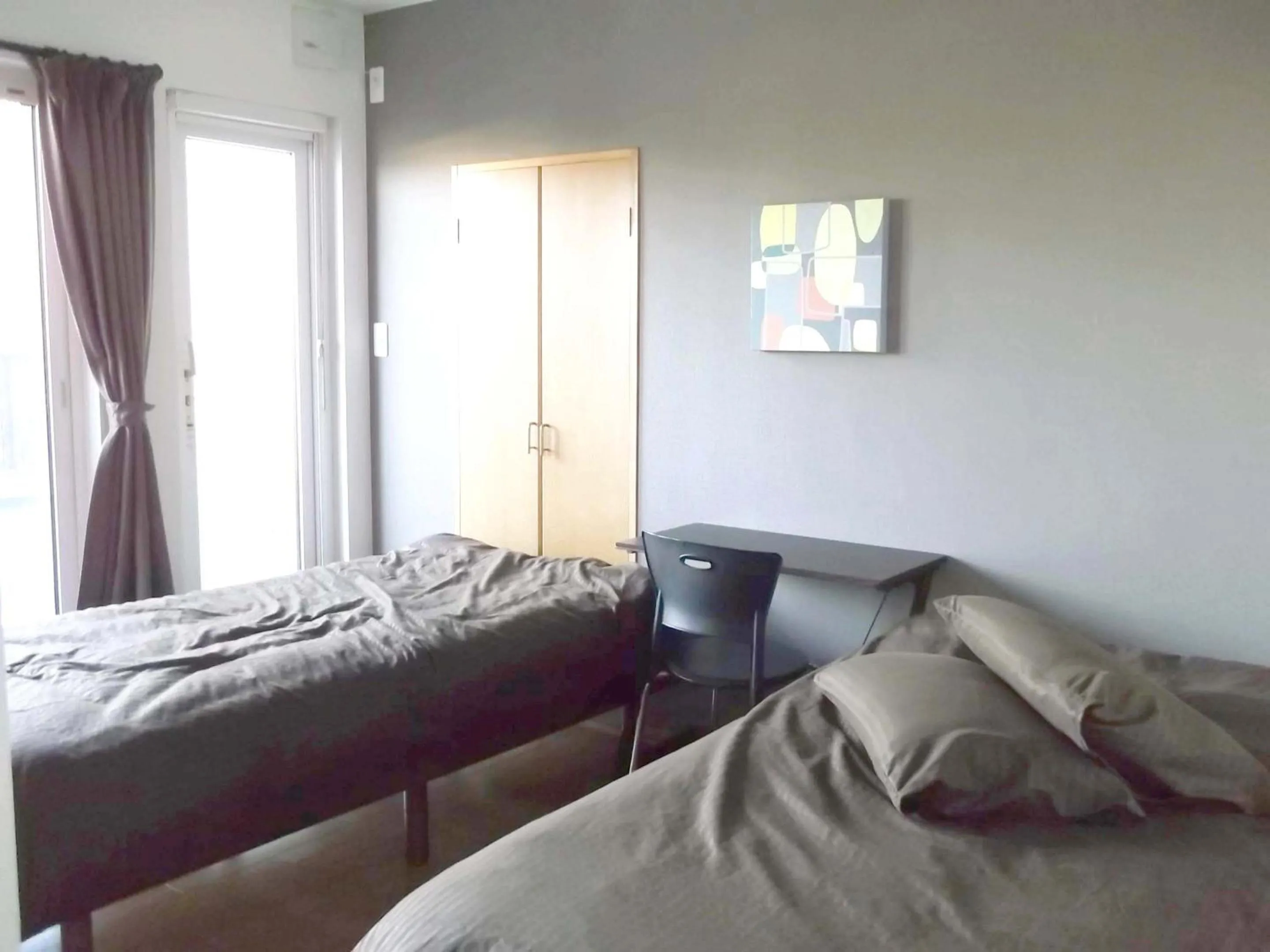 Photo of the whole room, Bed in Pension Yu