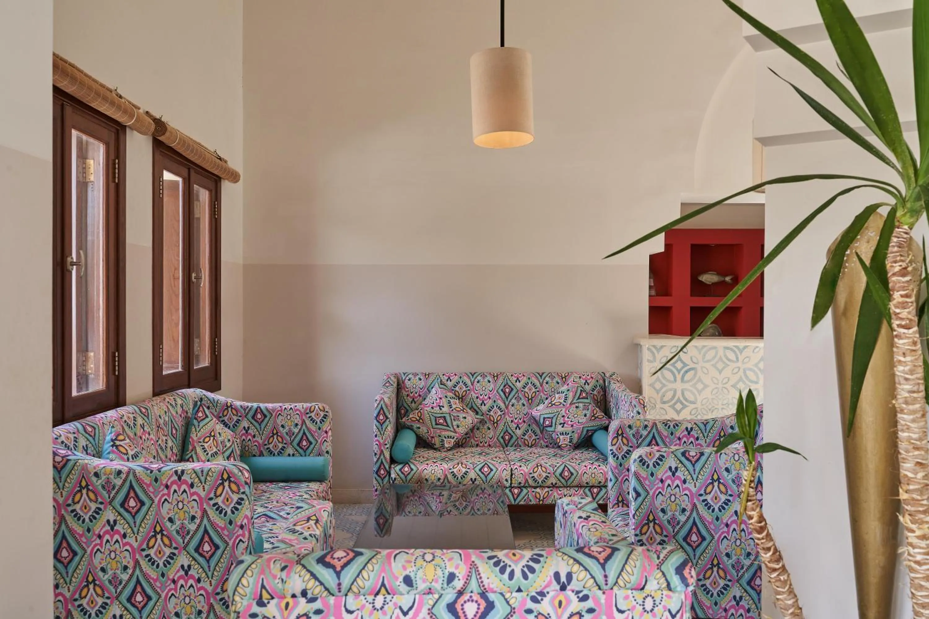 Lobby or reception in Mosaique Hotel El Gouna