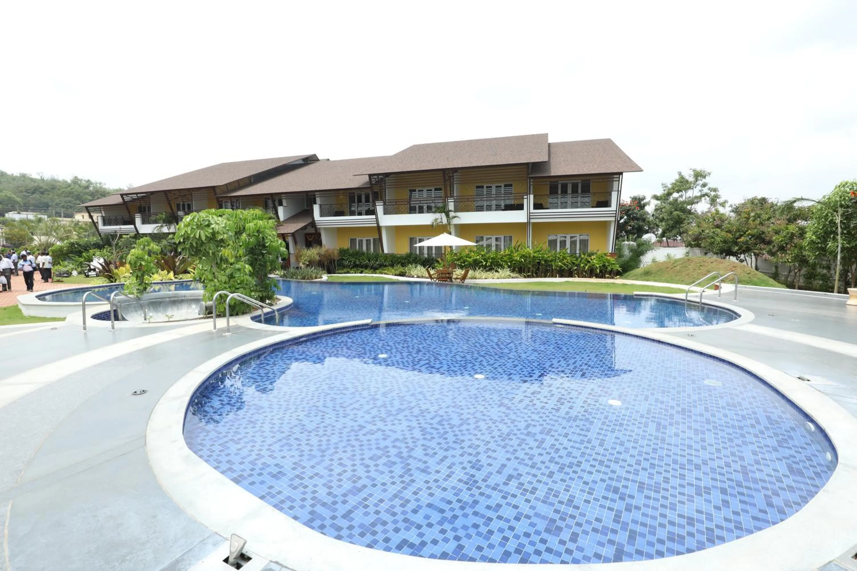 Pool view in The Ocean Pearl Resort And Spa