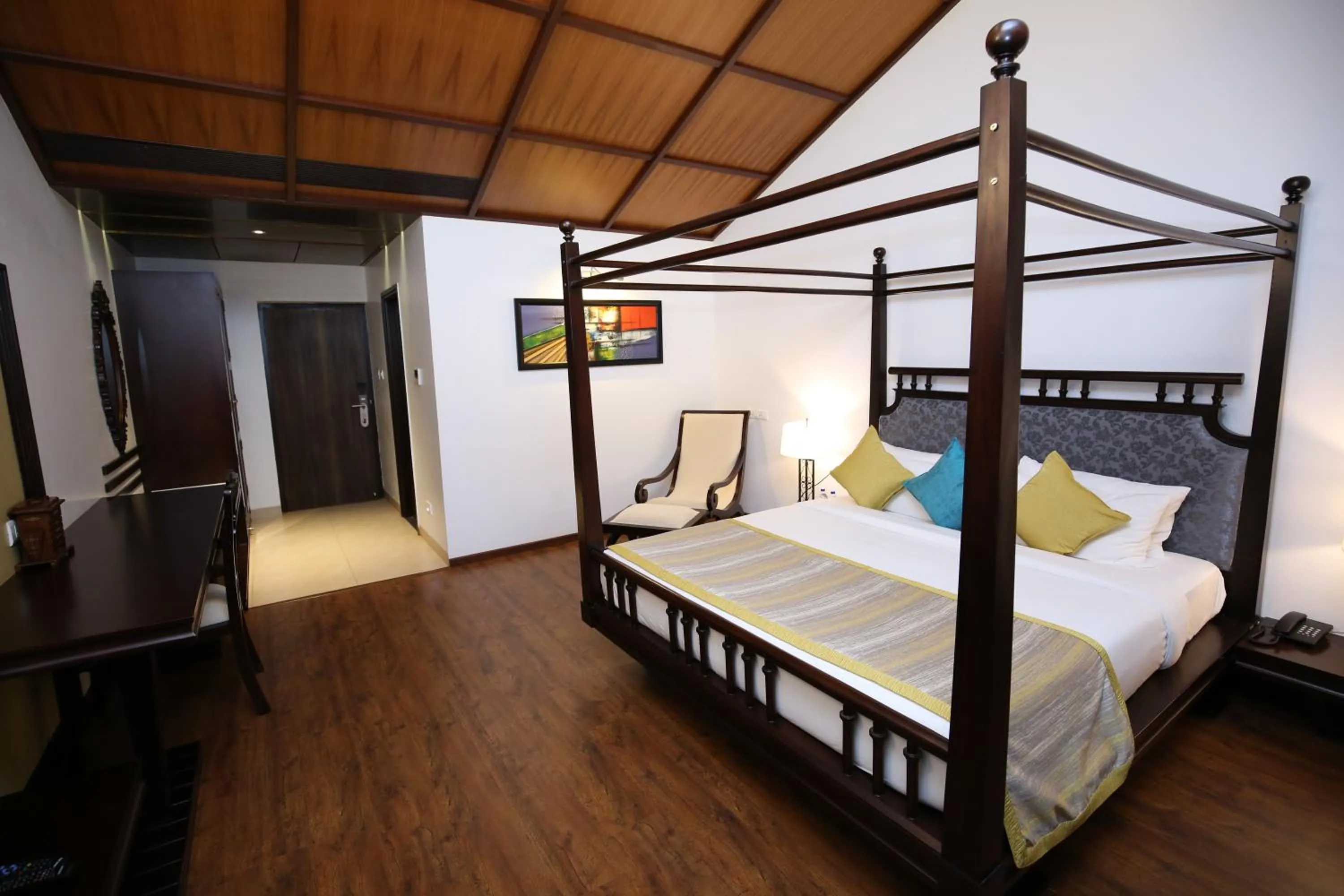 View (from property/room), Bed in The Ocean Pearl Resort And Spa