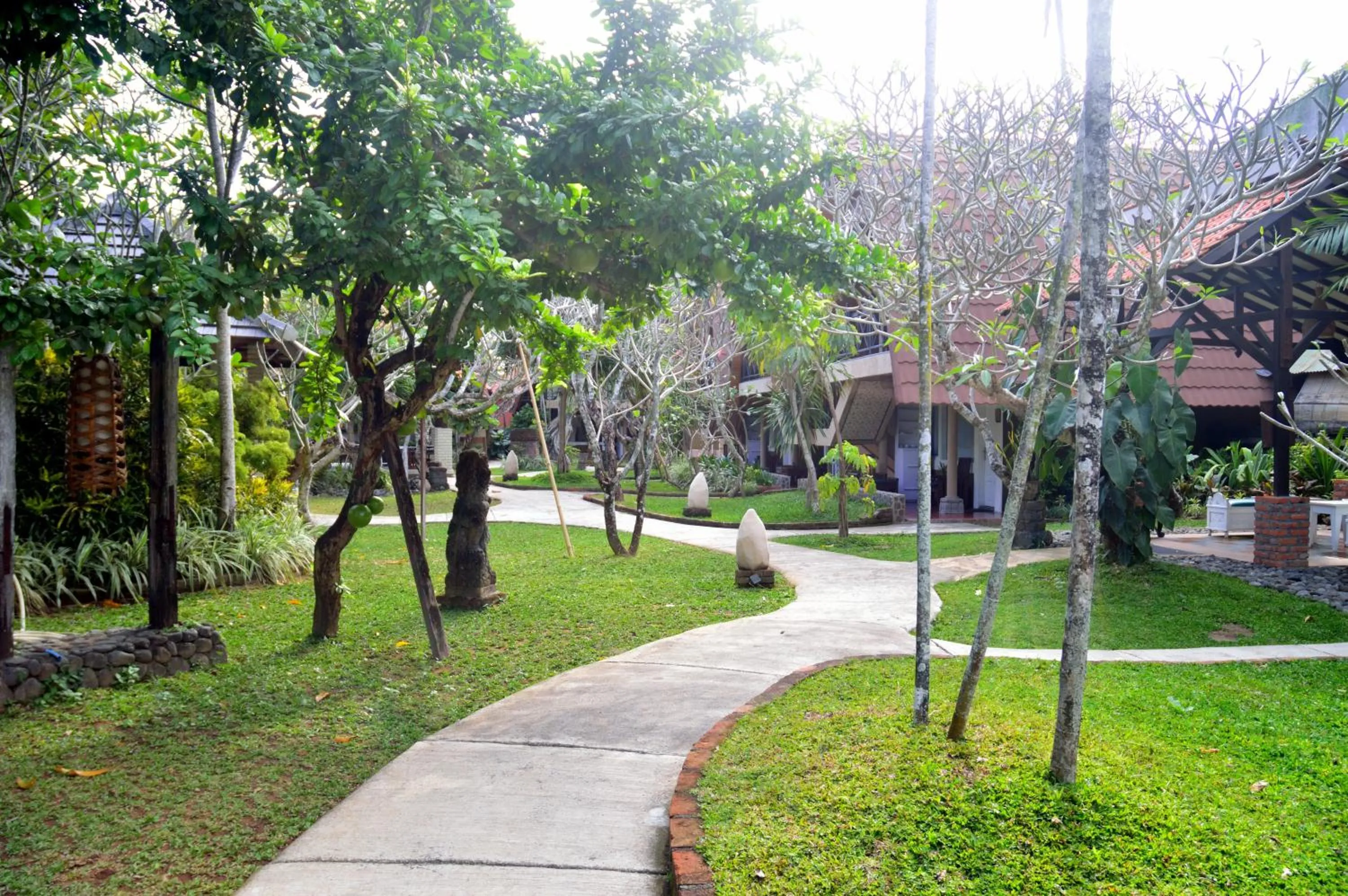 Garden in Peneeda View Beach Hotel