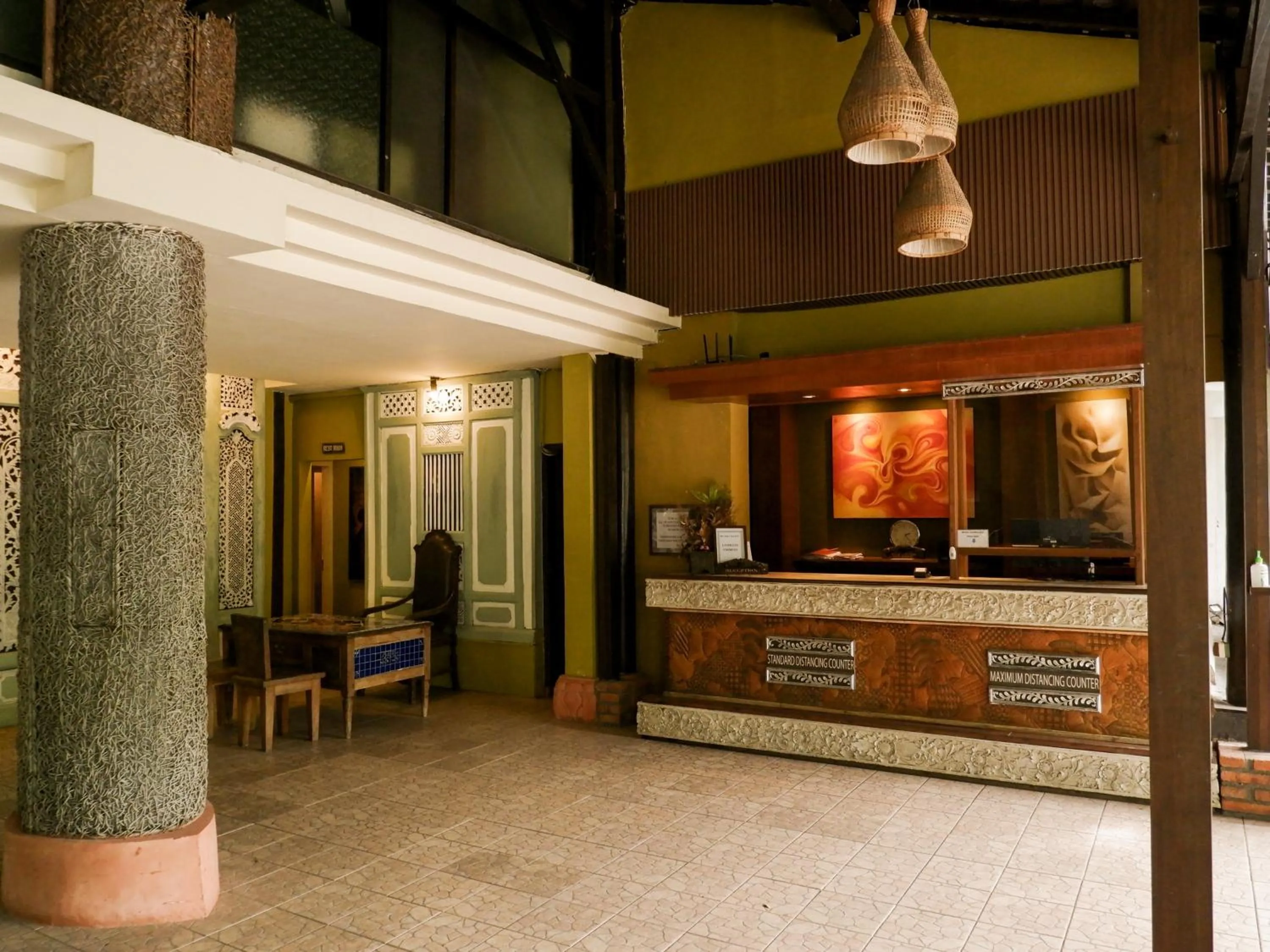 Lobby or reception in Peneeda View Beach Hotel