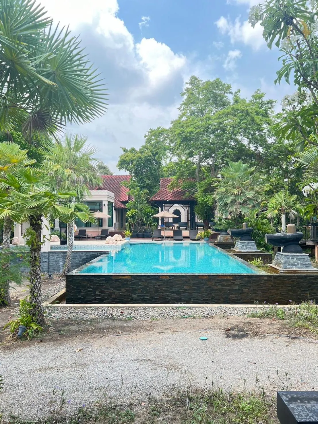 Pool view in Tusita Wellness Resort