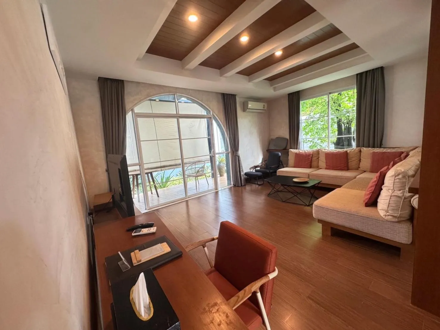 Garden view in Tusita Wellness Resort