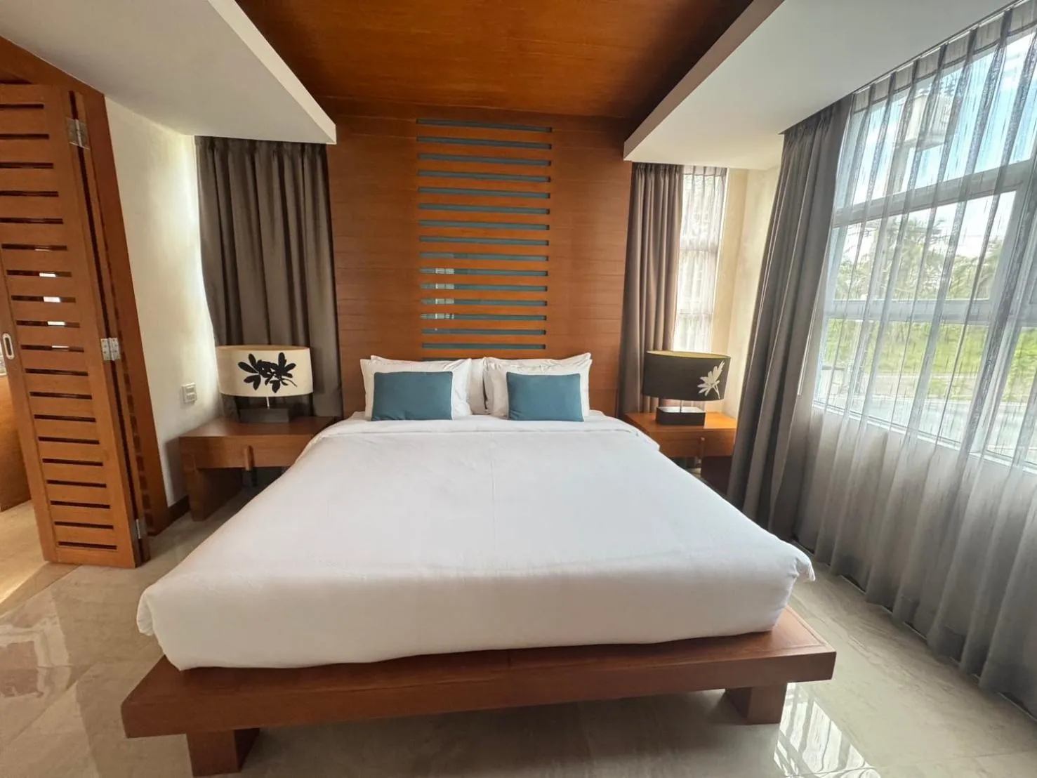 Bed in Tusita Wellness Resort