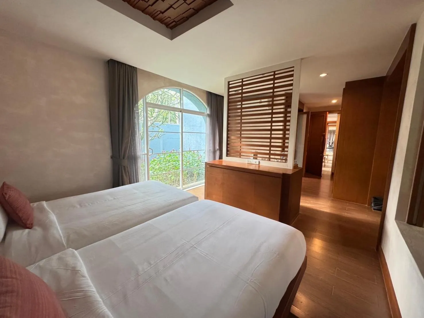 View (from property/room), Bed in Tusita Wellness Resort