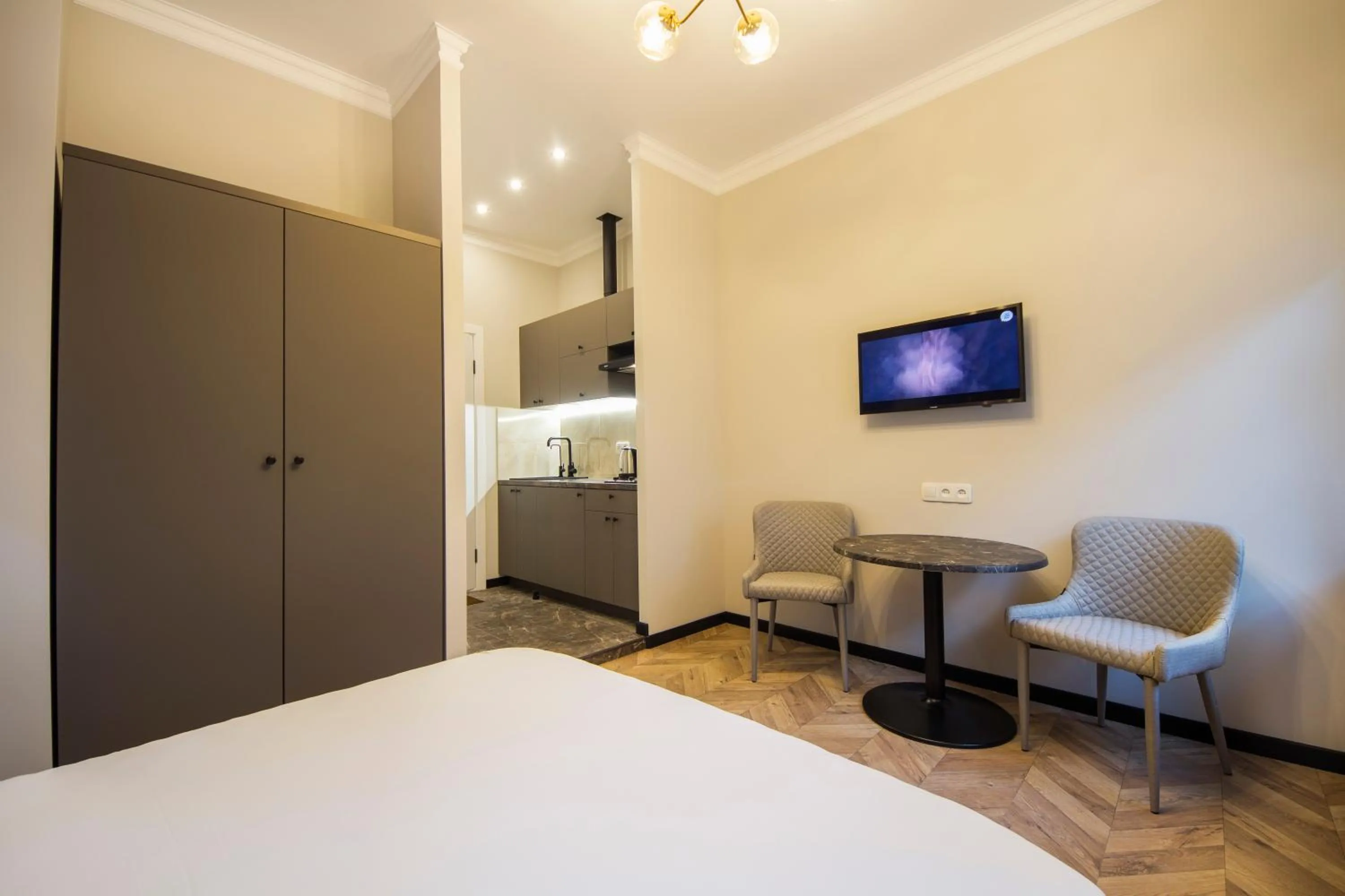 TV and multimedia, Bed in Central Dayflat Apartments