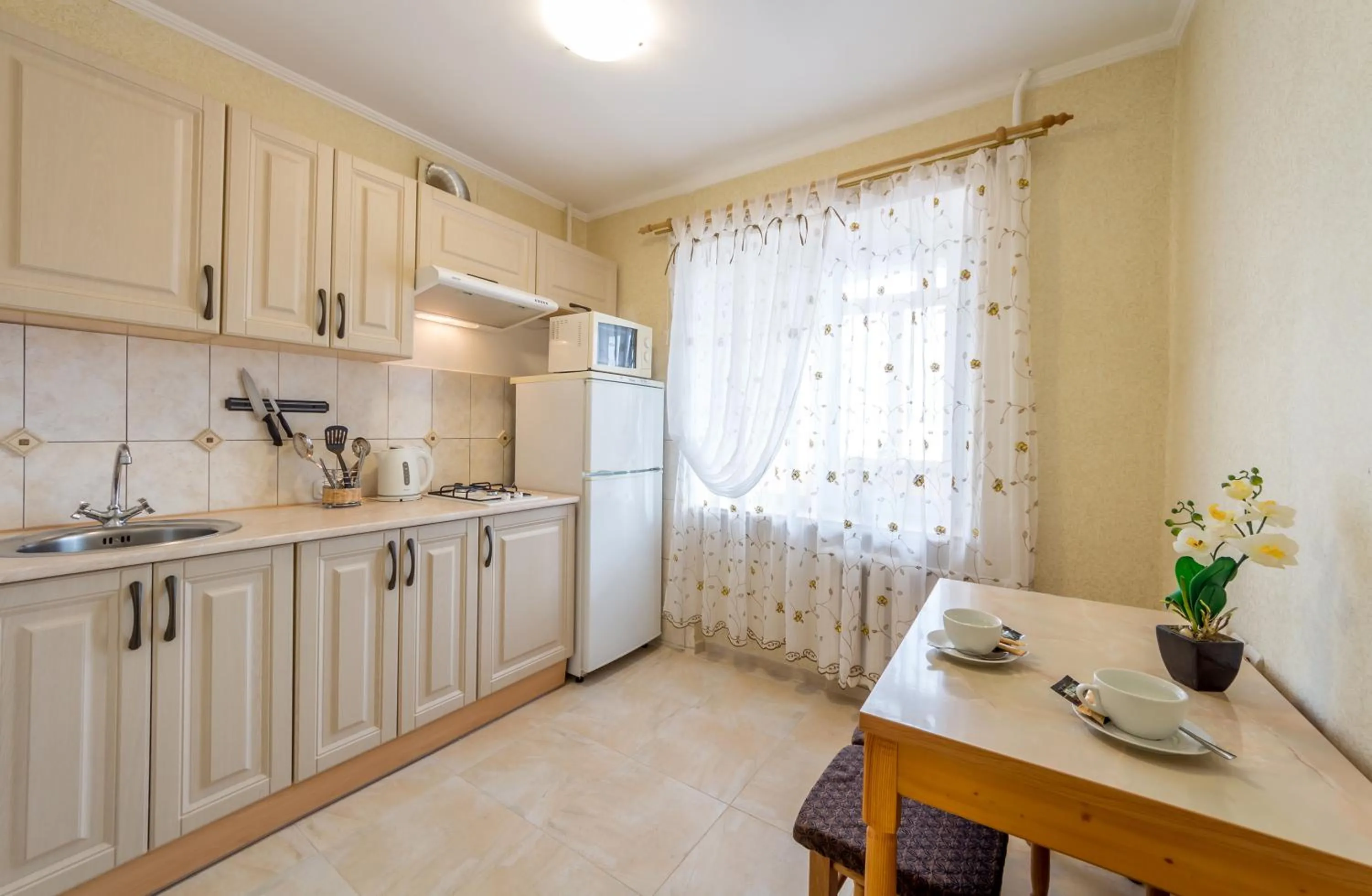 Kitchen or kitchenette in Central Dayflat Apartments