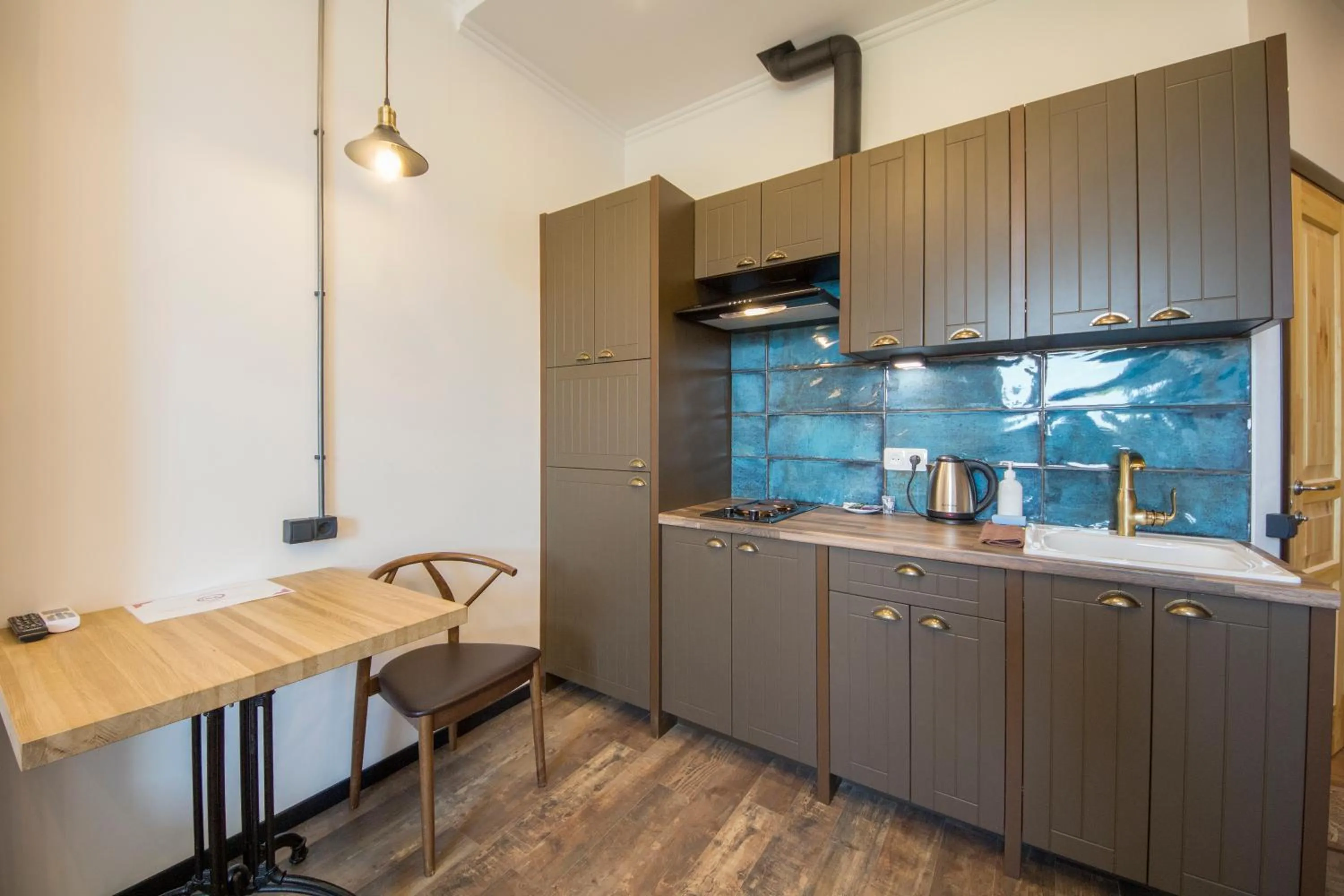 Kitchen or kitchenette in Central Dayflat Apartments