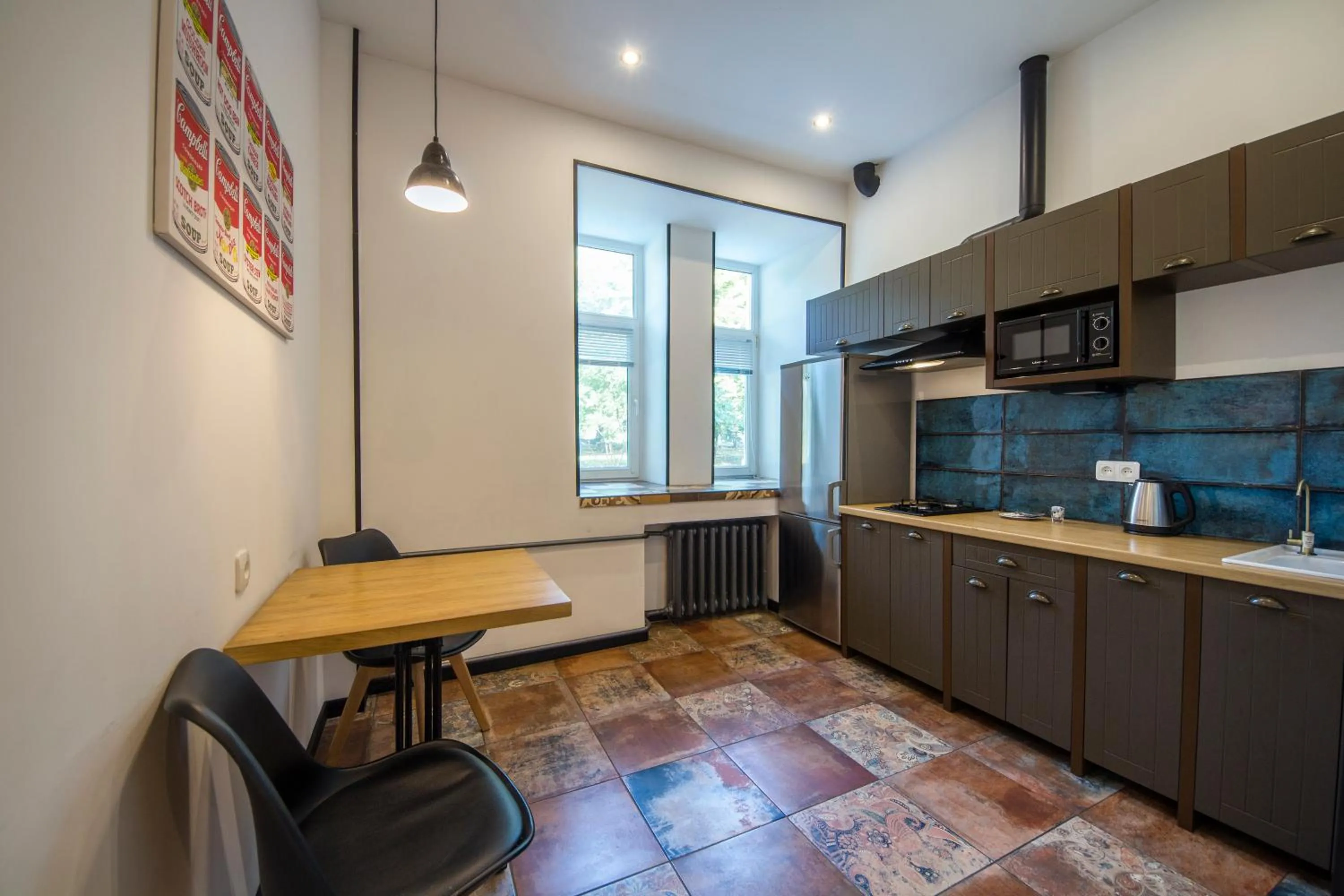 Kitchen or kitchenette in Central Dayflat Apartments