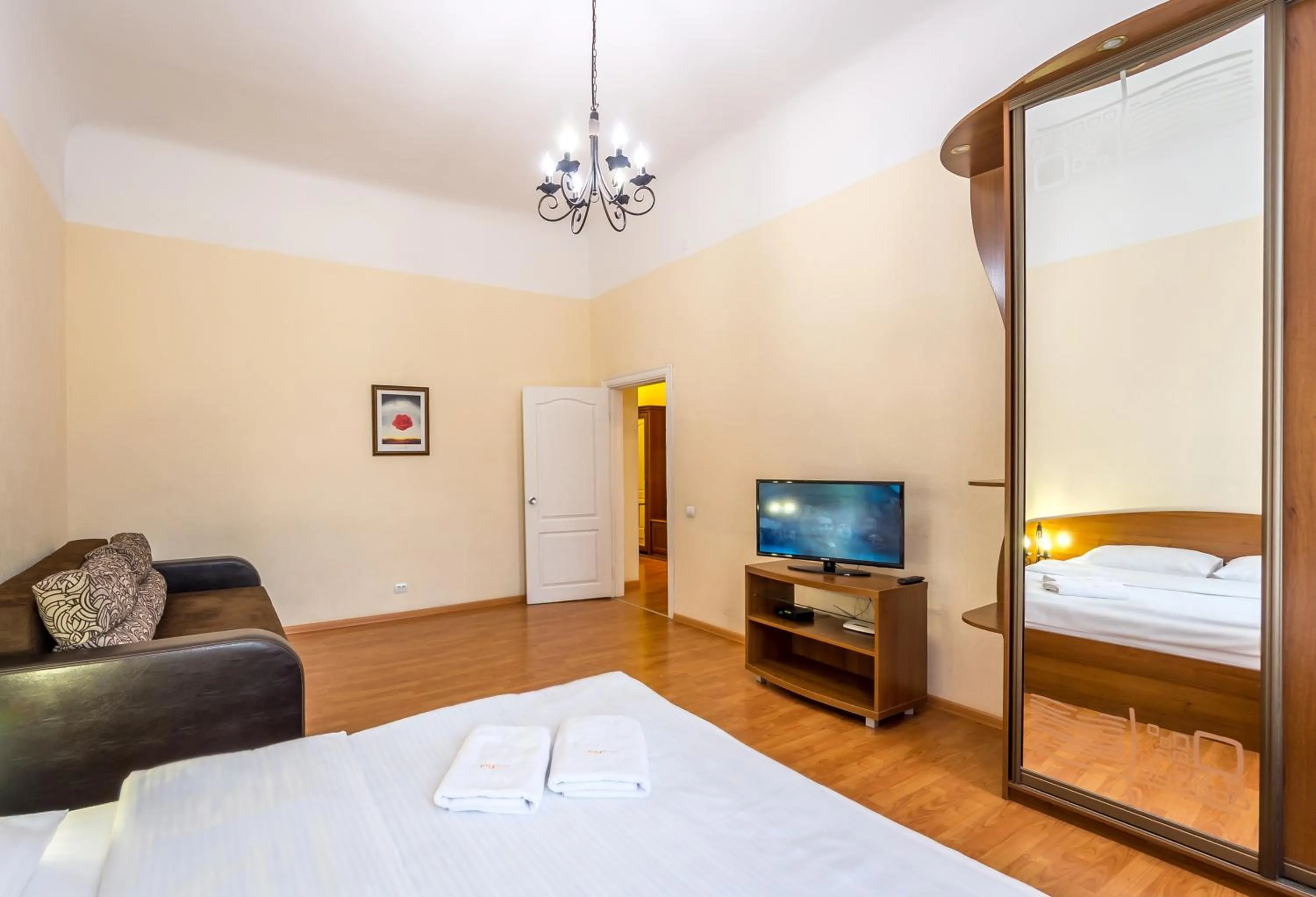 TV and multimedia, Bed in Central Dayflat Apartments