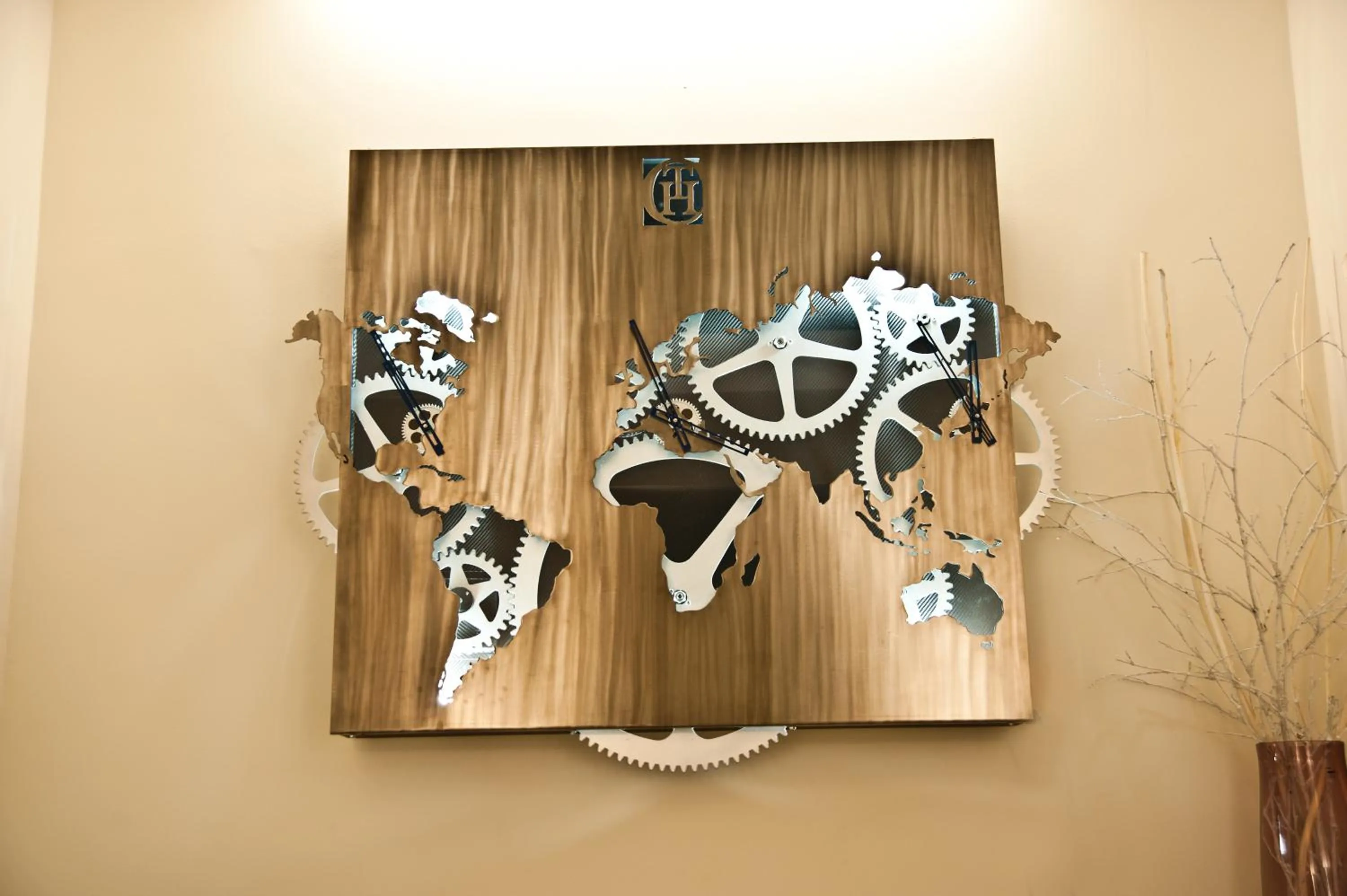 Decorative detail in Town House Cavour