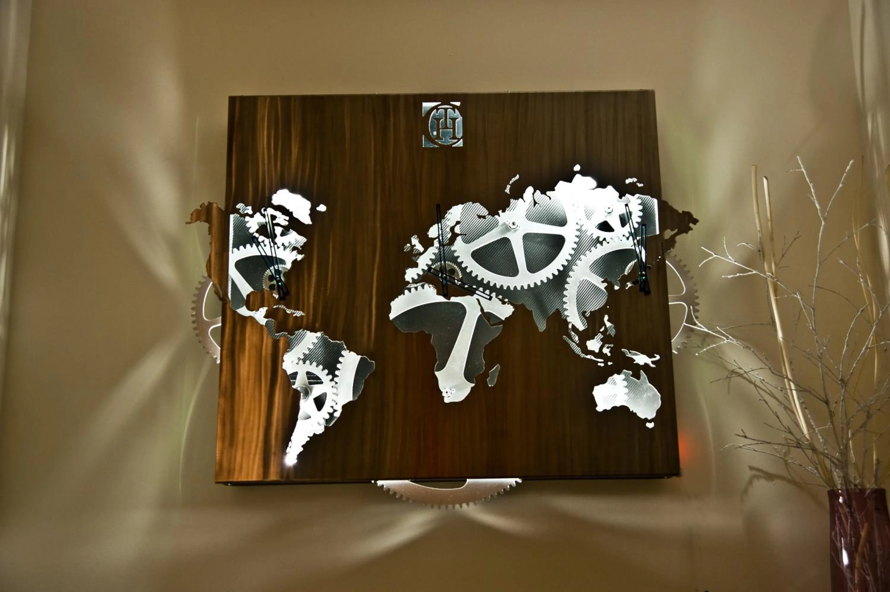 Decorative detail in Town House Cavour