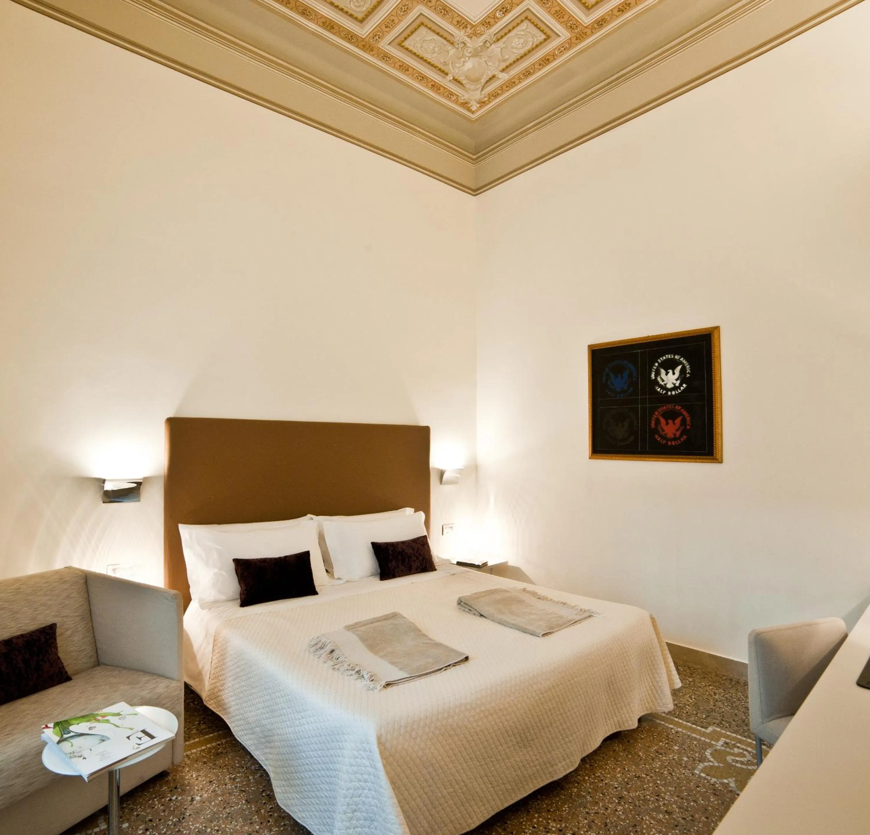 Photo of the whole room, Bed in Town House Cavour